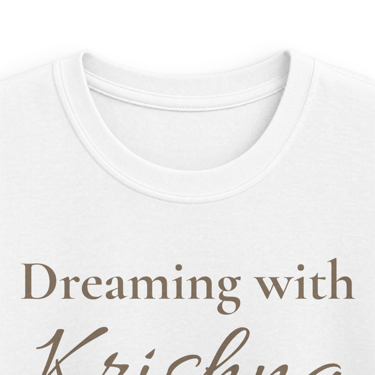 Dreaming with Krishna Kids T-Shirt | Minimalistisches Kinder-Shirt