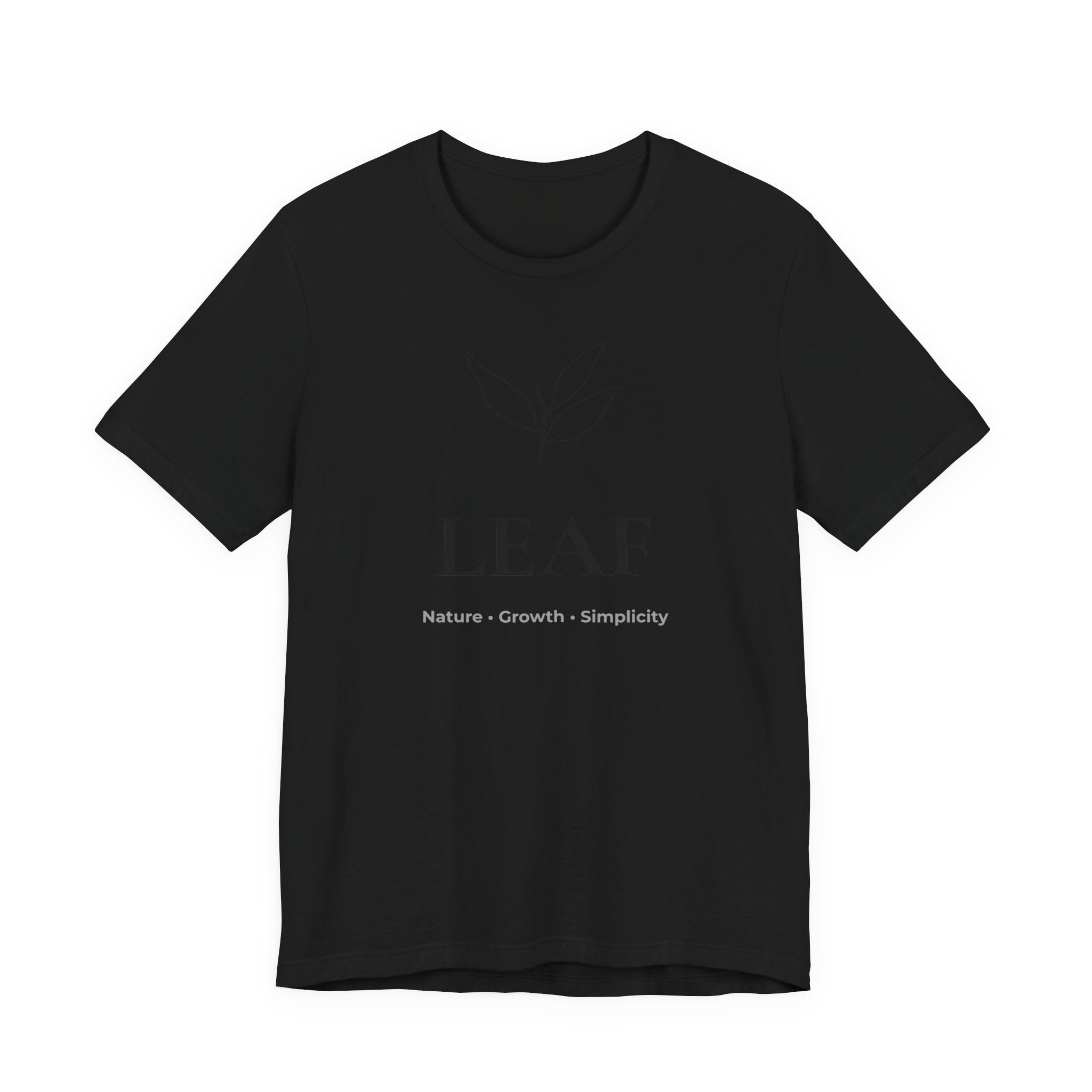 Leaf T-Shirt | Minimalist Line Art | Nature Inspired Shirt