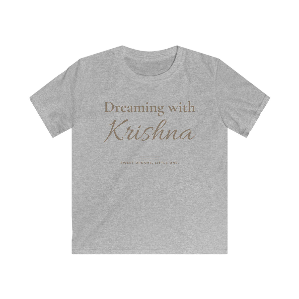 Dreaming with Krishna Kids T-Shirt | Minimalistisches Kinder-Shirt