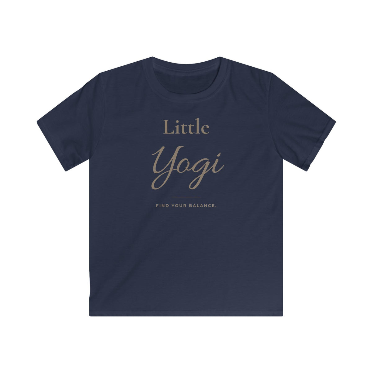 Little Yogi Kids T-Shirt | Minimalistisches Kinder-Shirt