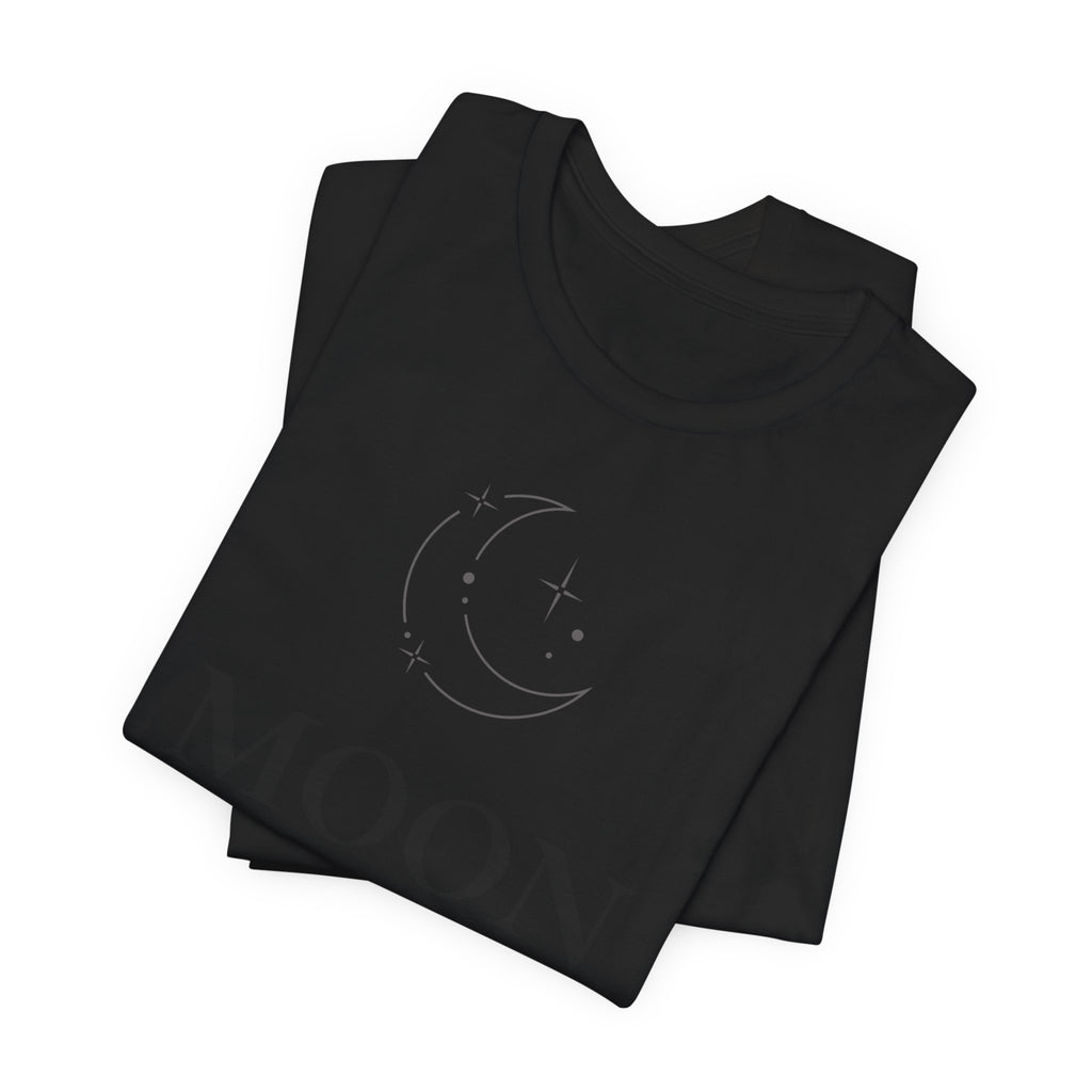 Moon T-Shirt | Minimalist Line Art | Celestial Unisex Shirt