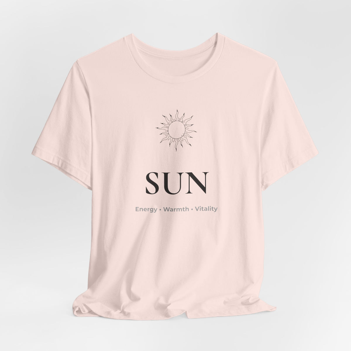 Sun T-Shirt | Minimalist Line Art | Positive Energy Shirt