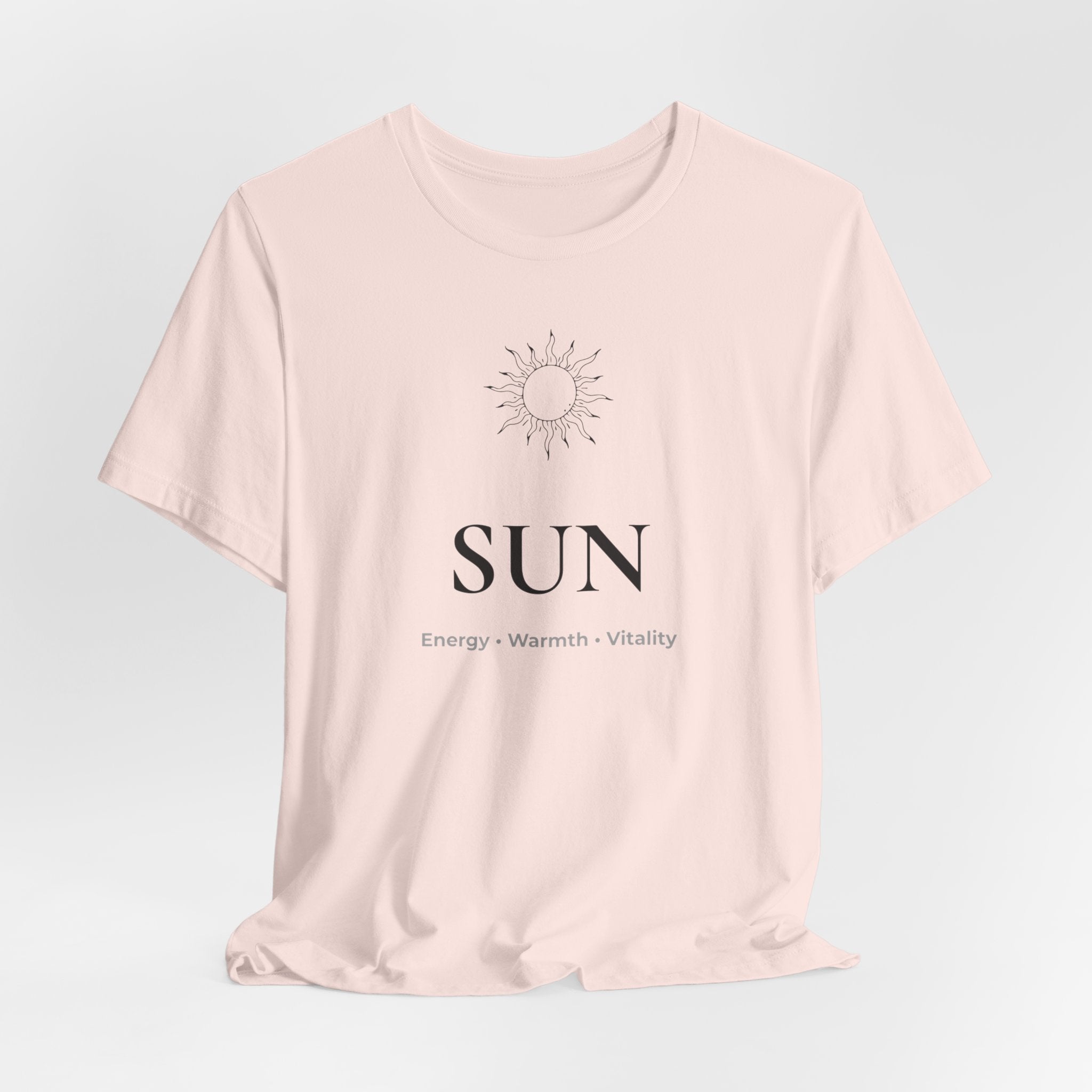 Sun T-Shirt | Minimalist Line Art | Positive Energy Shirt