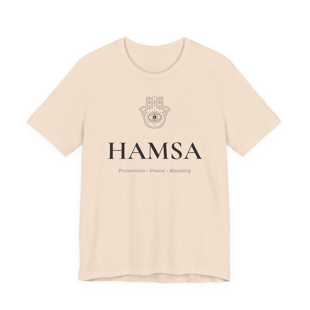 Hamsa T-Shirt | Minimalist Line Art | Yoga & Meditation Shirt