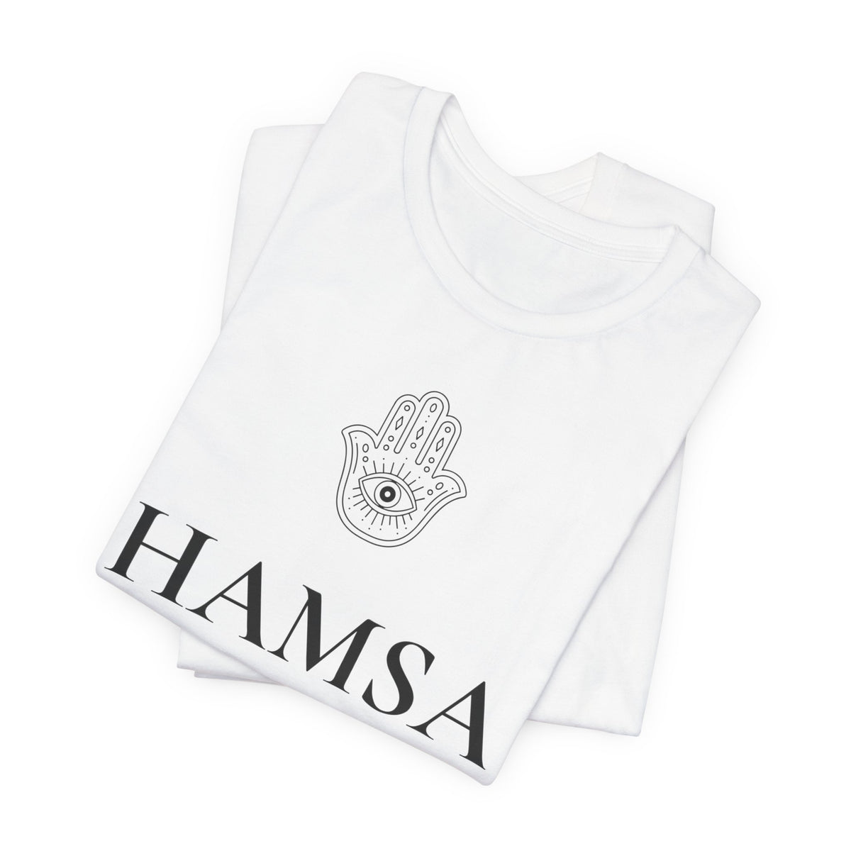 Hamsa T-Shirt | Minimalist Line Art | Yoga & Meditation Shirt