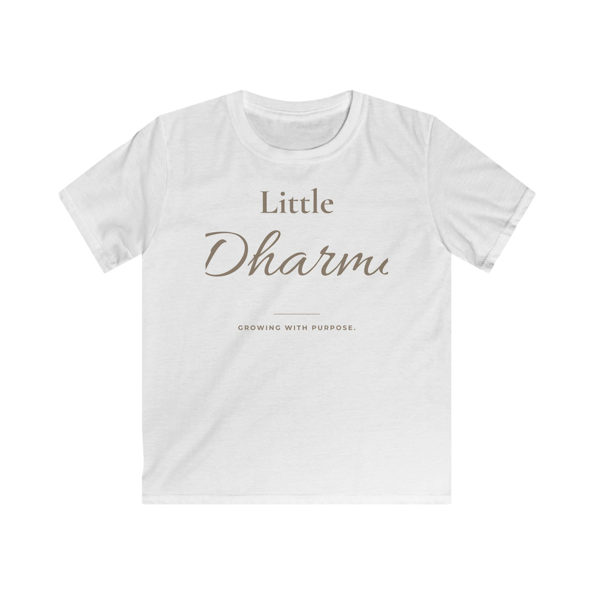 Little Dharma Kids T-Shirt | Minimalistisches Kinder-Shirt