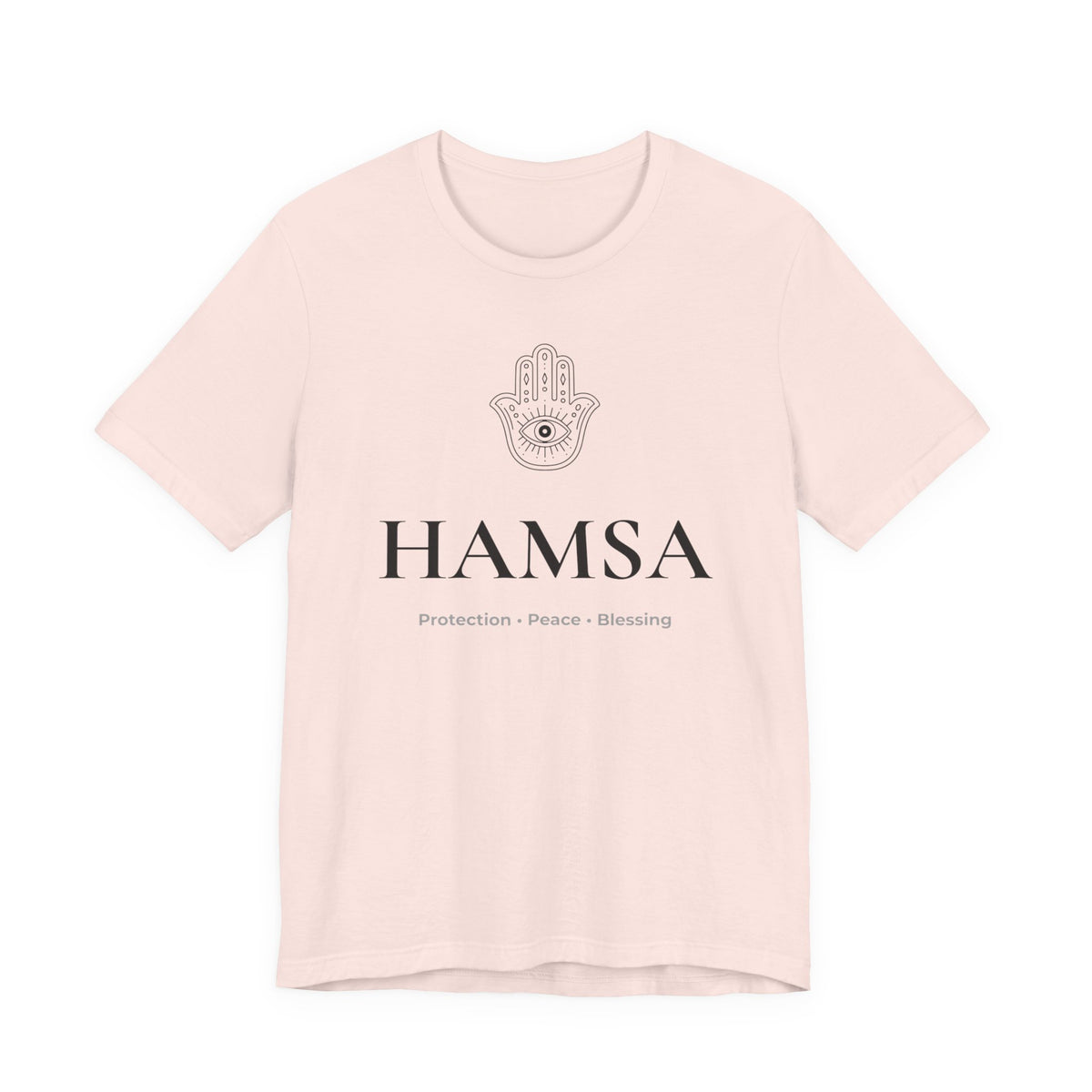Hamsa T-Shirt | Minimalist Line Art | Yoga & Meditation Shirt