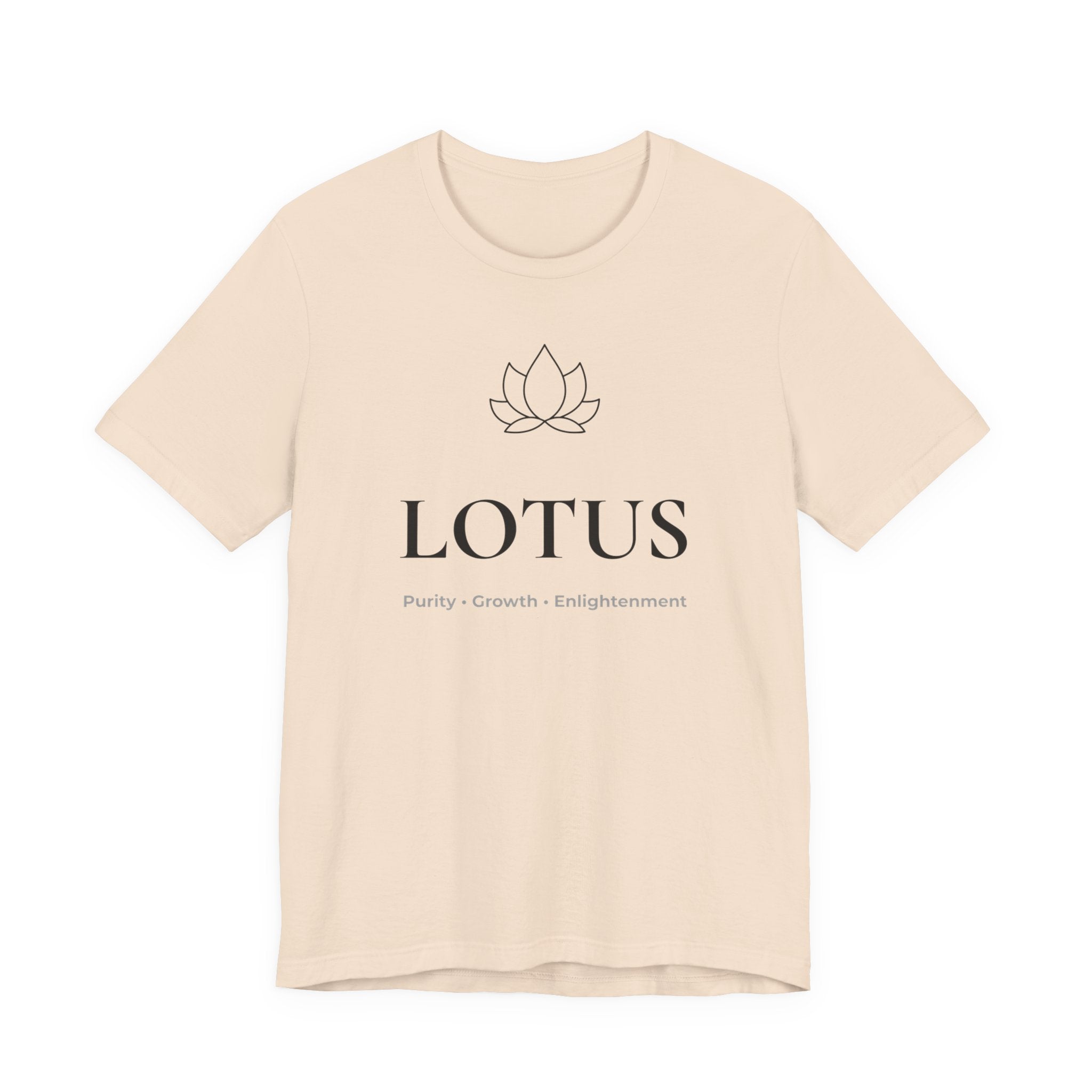 Lotus T-Shirt | Minimalist Line Art | Yoga & Meditation Shirt