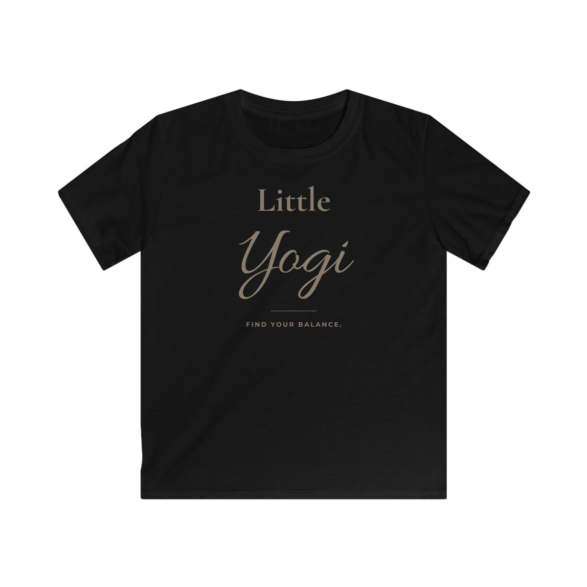 Little Yogi Kids T-Shirt | Minimalistisches Kinder-Shirt