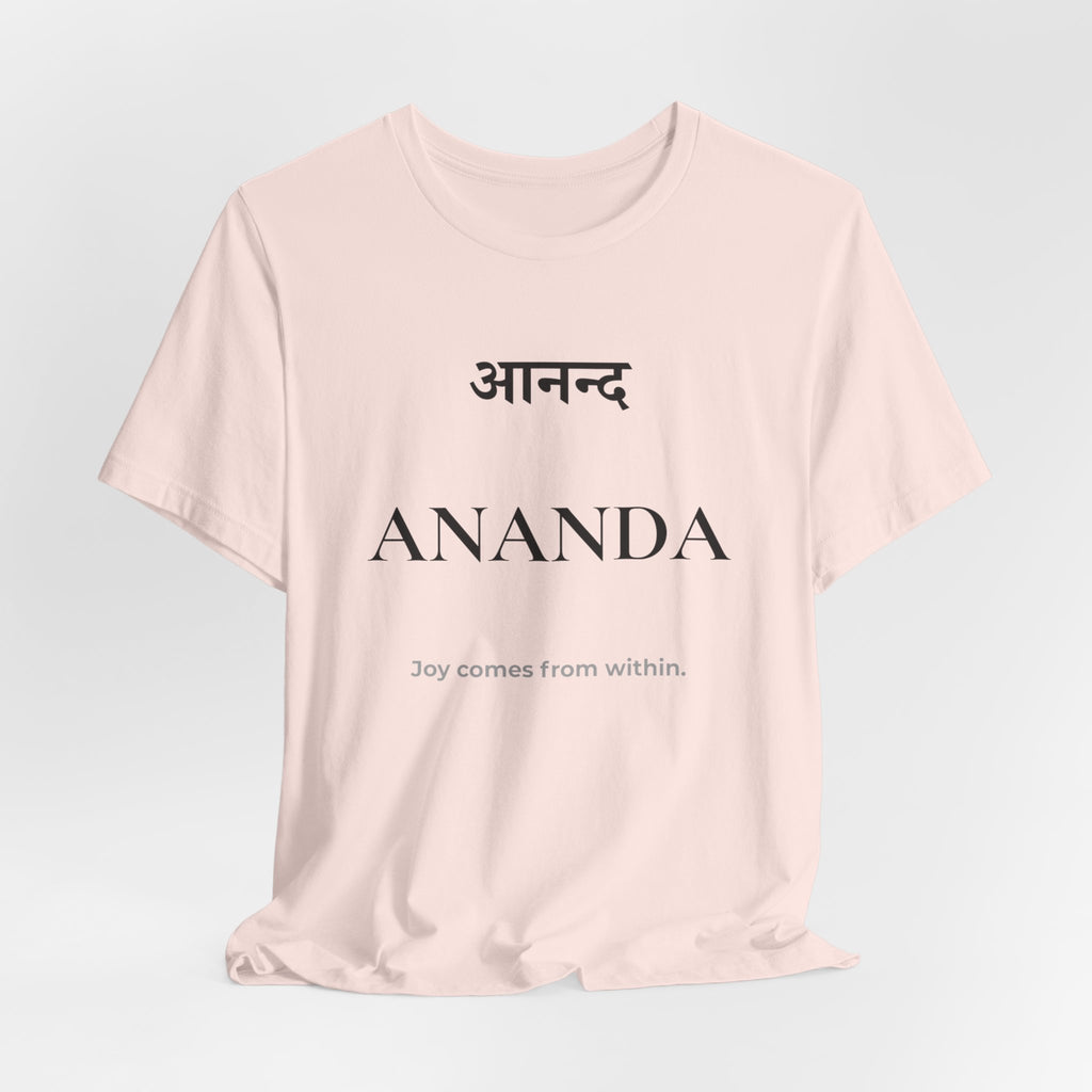 Ananda T-Shirt – Minimalistisches Sanskrit Design
