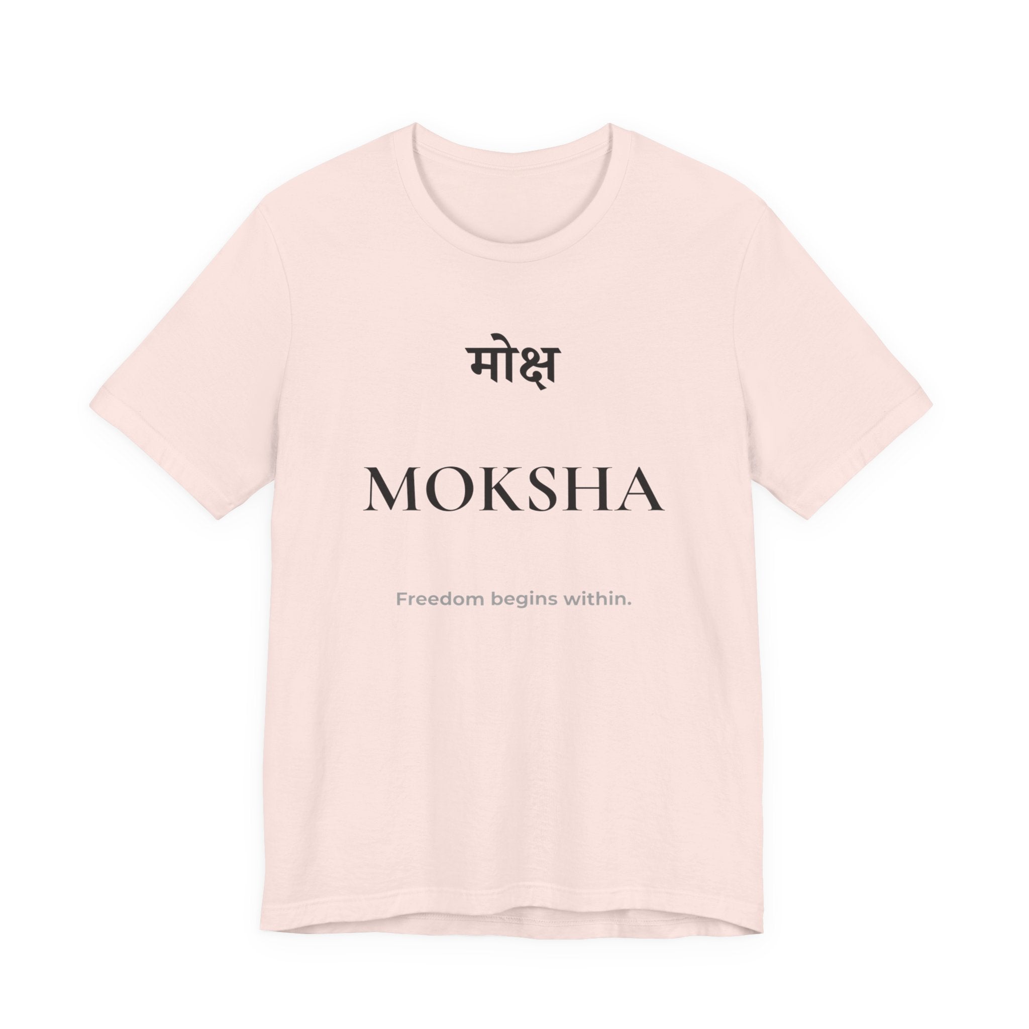 Moksha T-Shirt – Minimalistisches Sanskrit Design