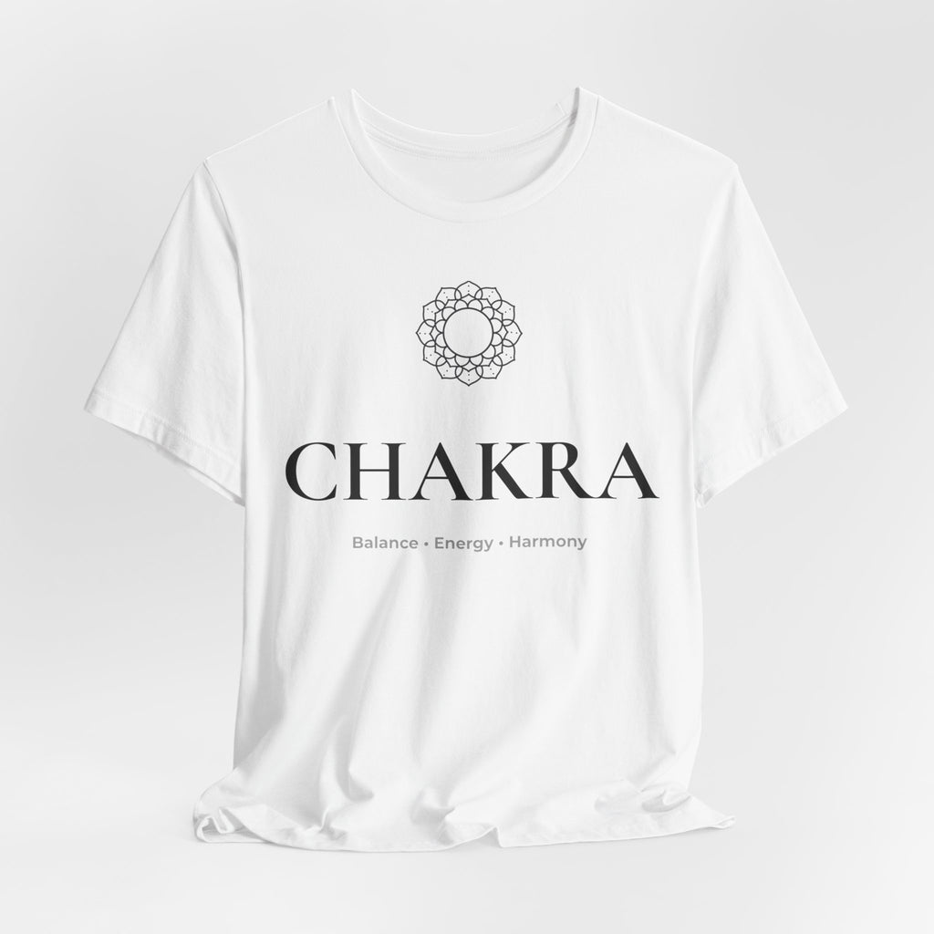 Chakra T-Shirt | Minimalist Line Art | Yoga & Meditation Shirt