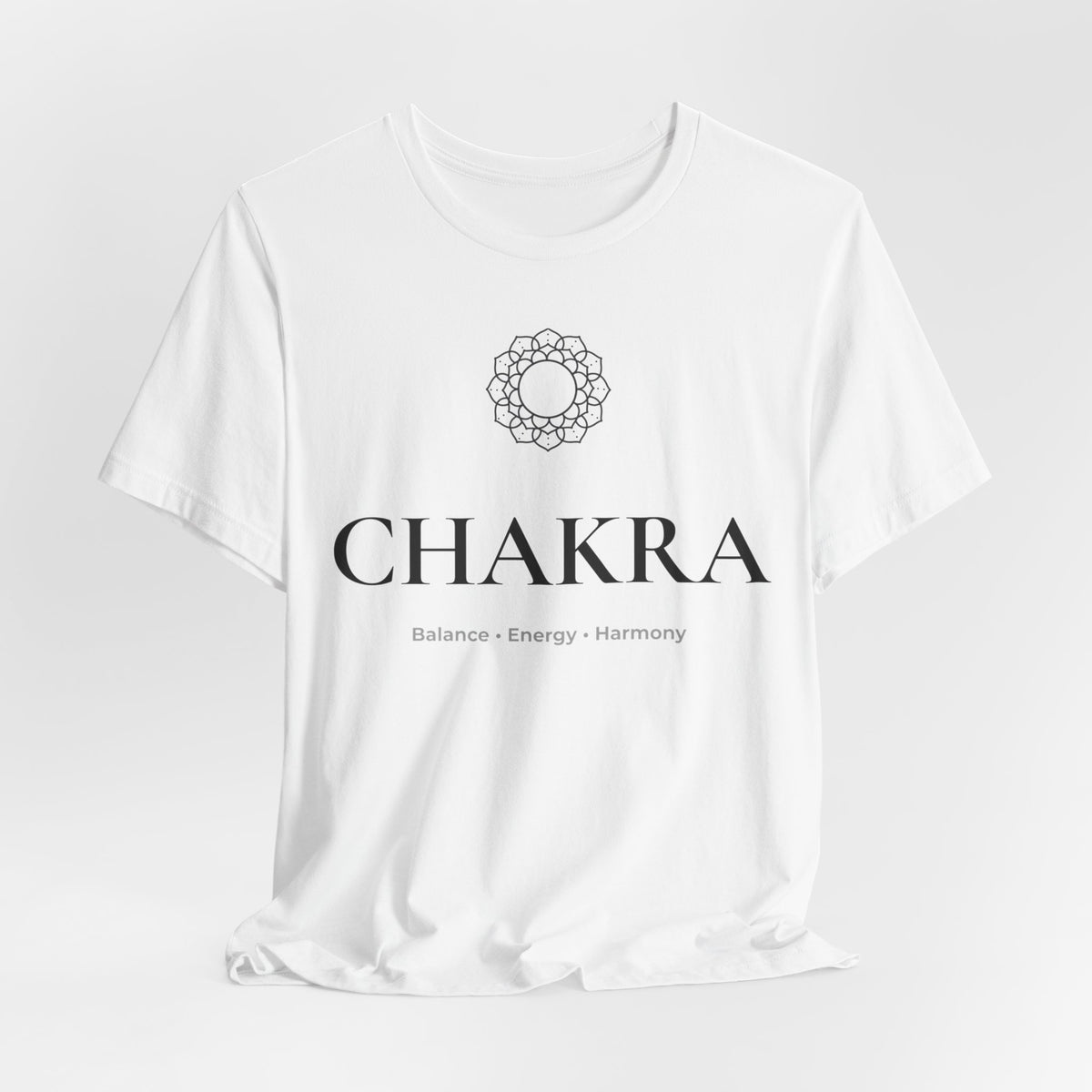 Chakra T-Shirt | Minimalist Line Art | Yoga & Meditation Shirt
