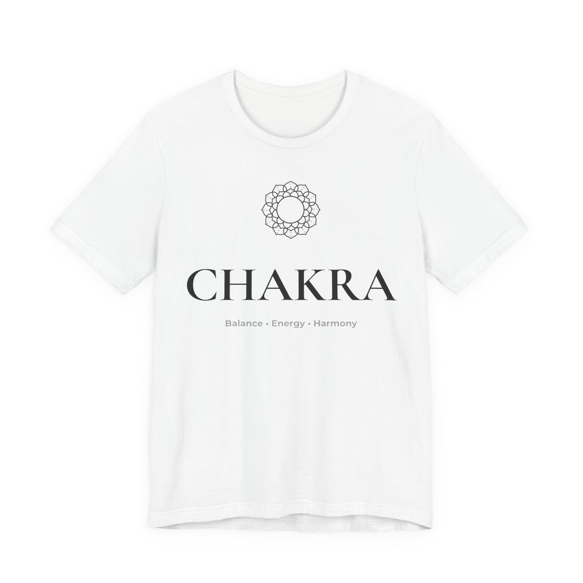 Chakra T-Shirt | Minimalist Line Art | Yoga & Meditation Shirt