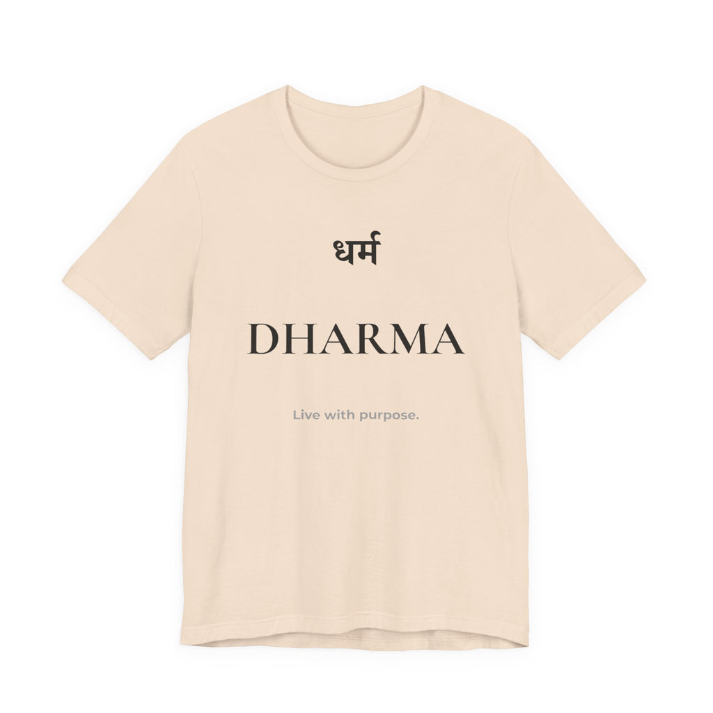Dharma T-Shirt – Minimalistisches Sanskrit Design
