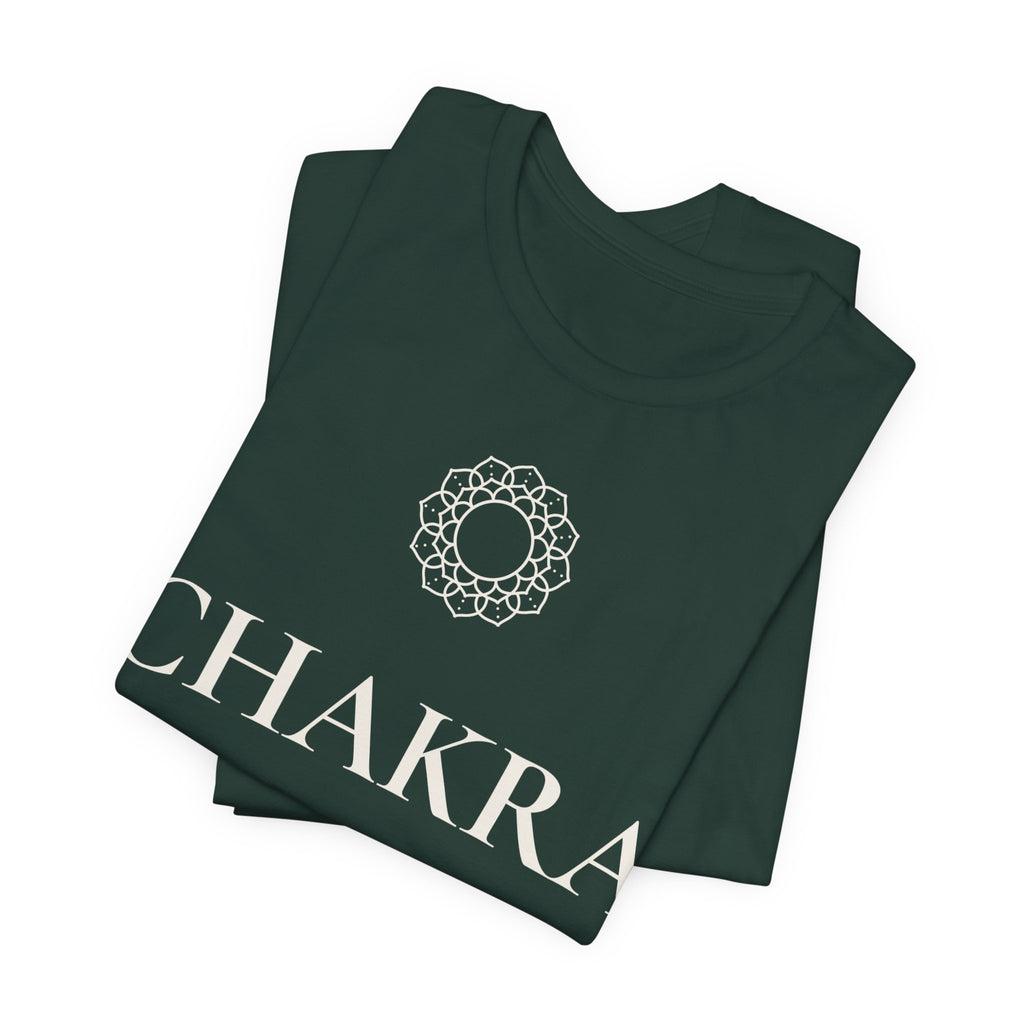 Chakra T-Shirt | Minimalist Line Art | Yoga & Meditation Shirt