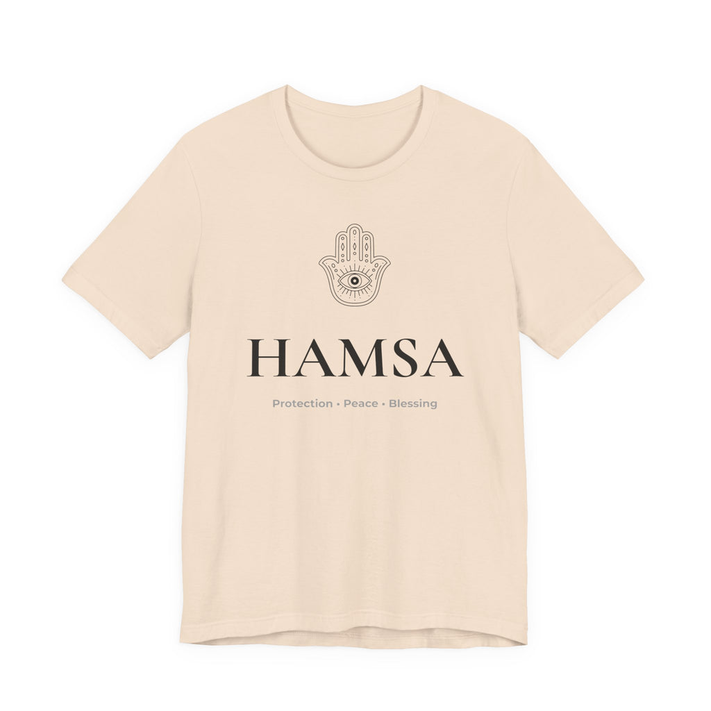 Hamsa T-Shirt | Minimalist Line Art | Yoga & Meditation Shirt