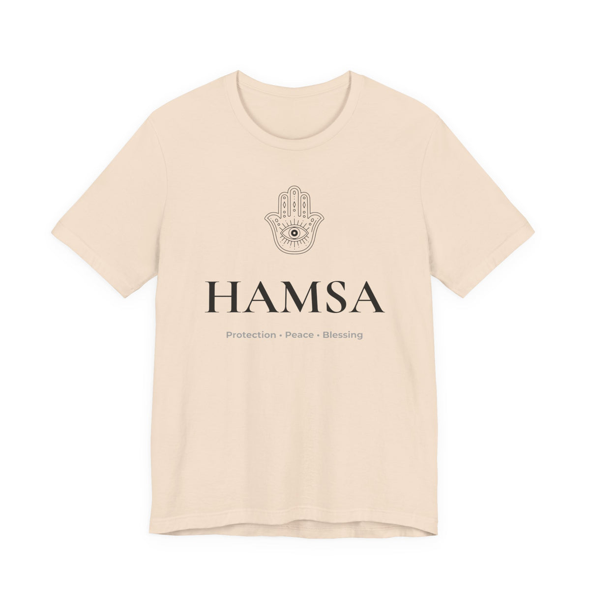 Hamsa T-Shirt | Minimalist Line Art | Yoga & Meditation Shirt