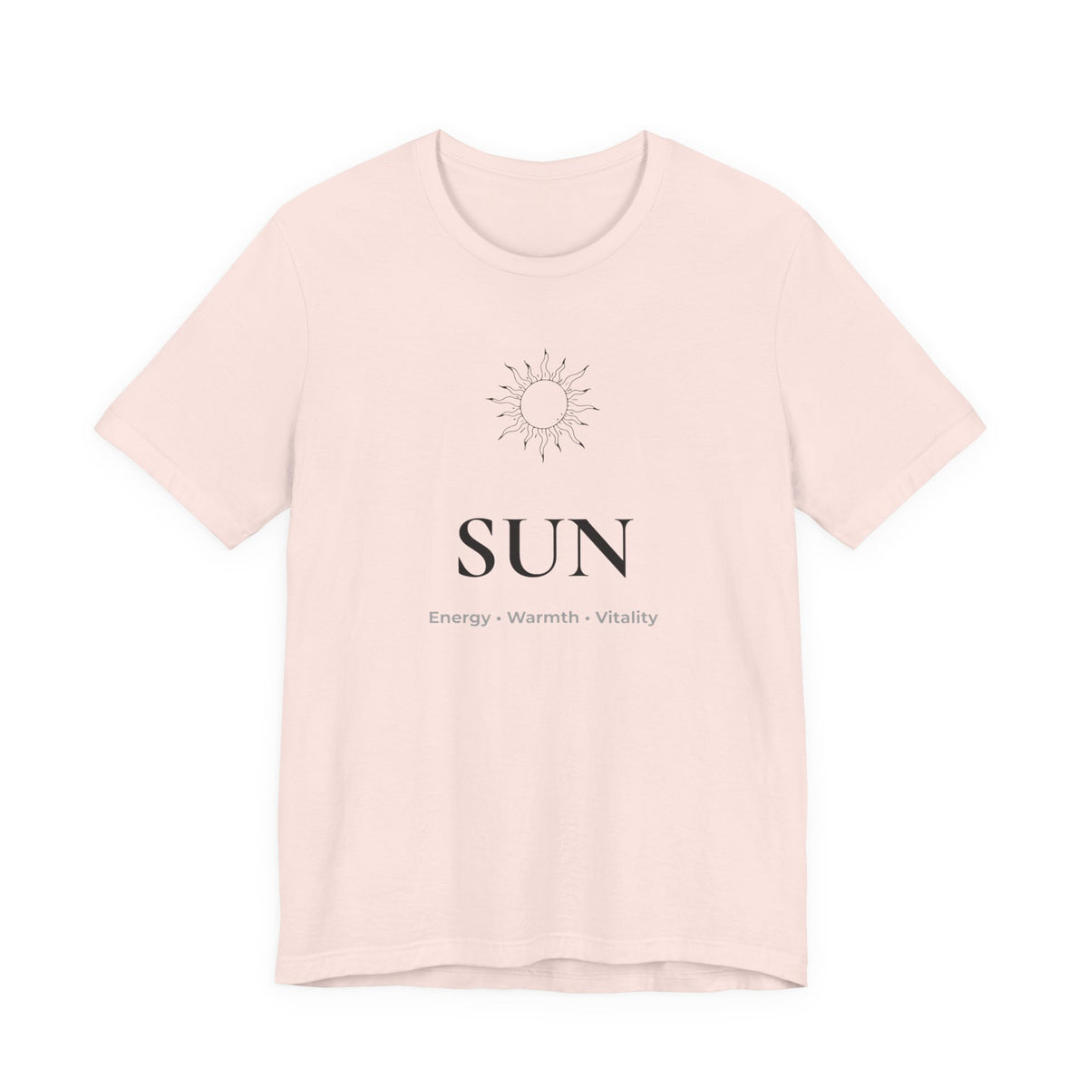 Sun T-Shirt | Minimalist Line Art | Positive Energy Shirt