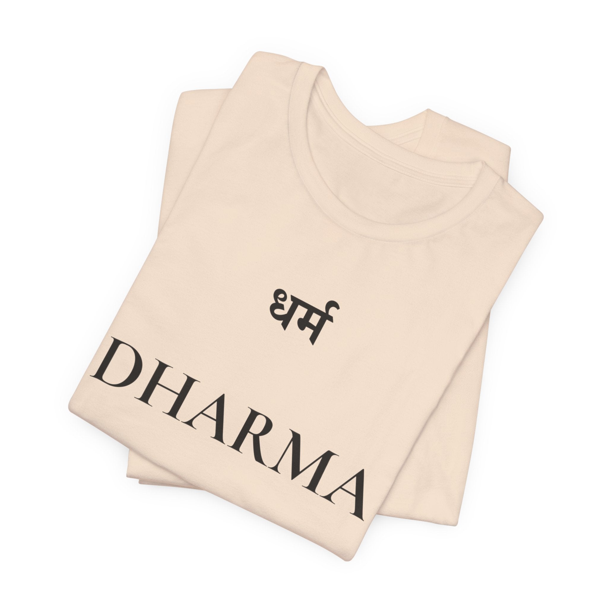 Dharma T-Shirt – Minimalistisches Sanskrit Design