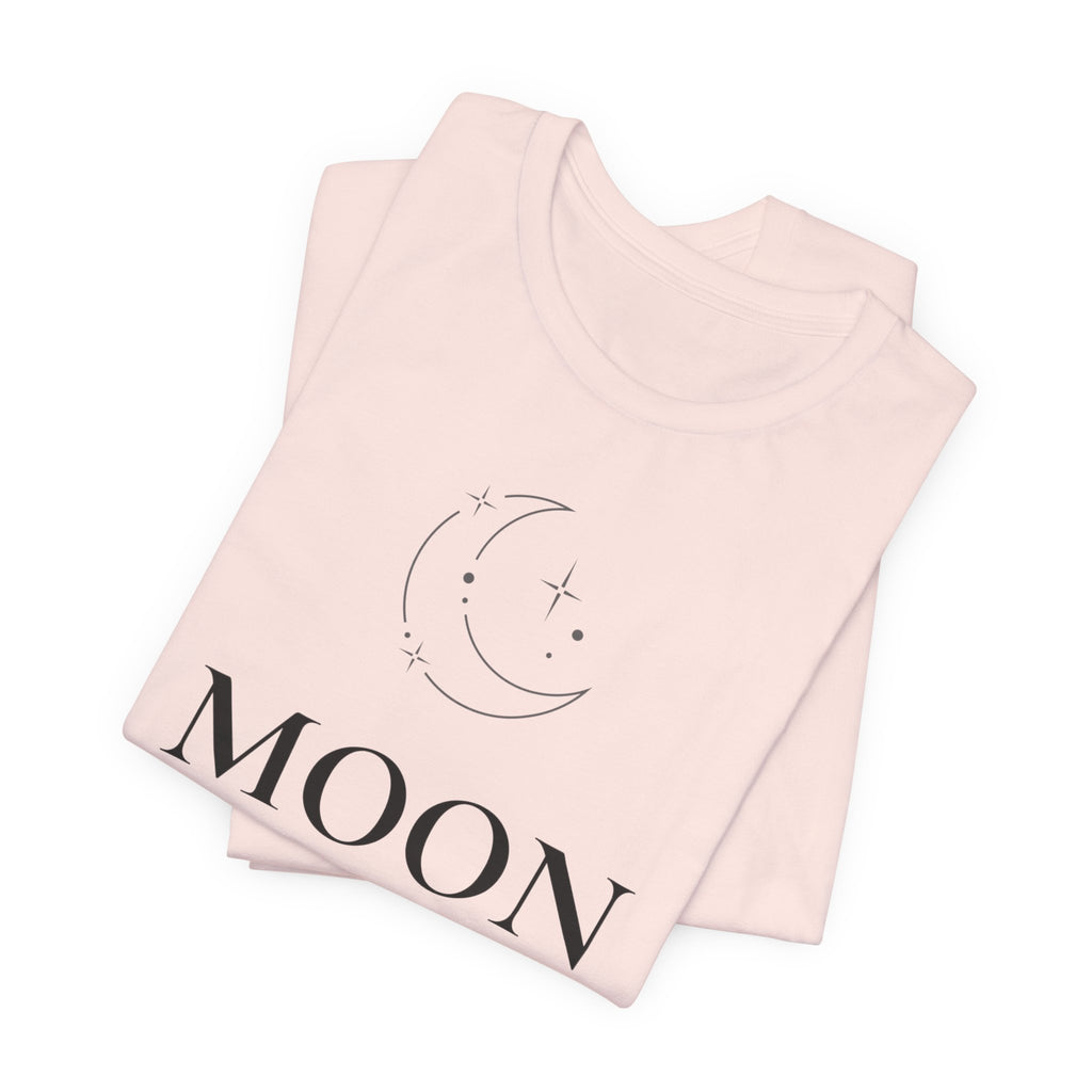 Moon T-Shirt | Minimalist Line Art | Celestial Unisex Shirt