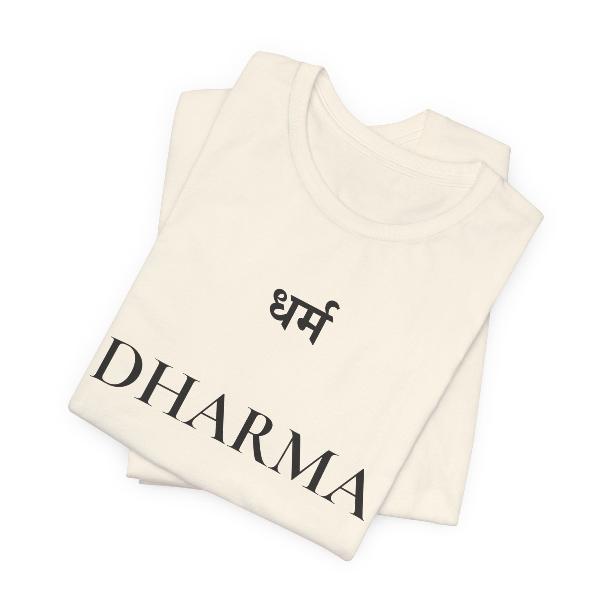 Dharma T-Shirt – Minimalistisches Sanskrit Design
