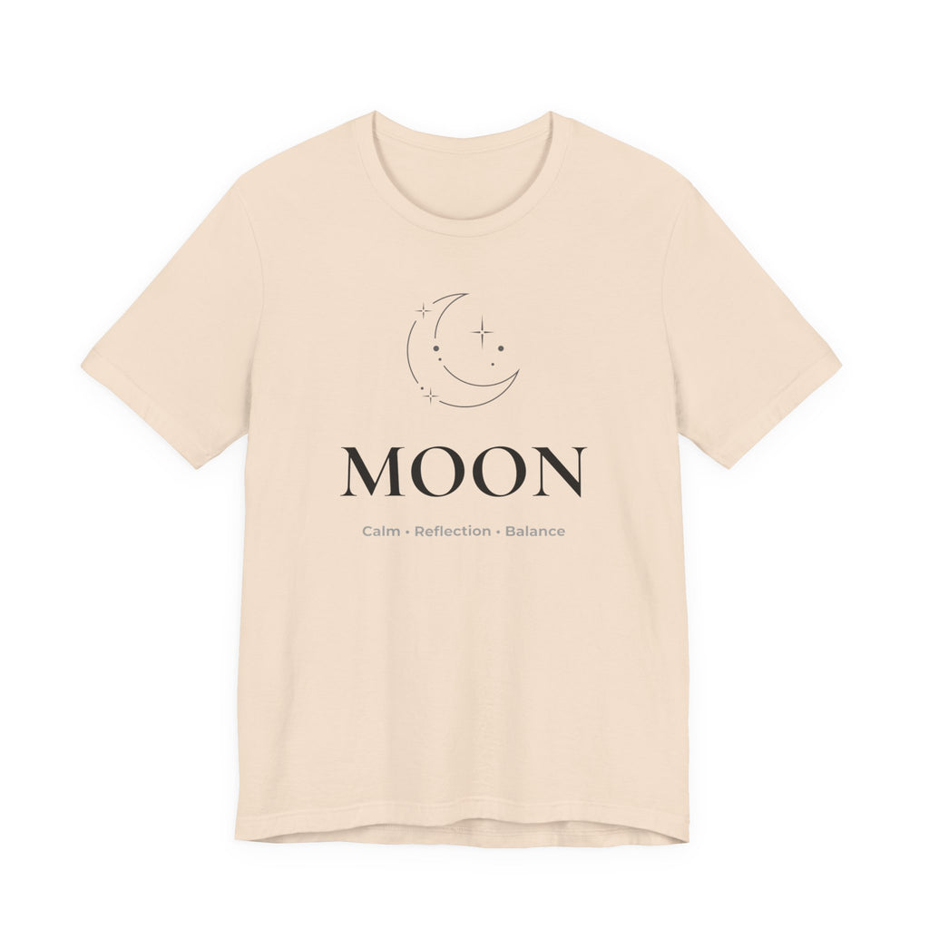 Moon T-Shirt | Minimalist Line Art | Celestial Unisex Shirt