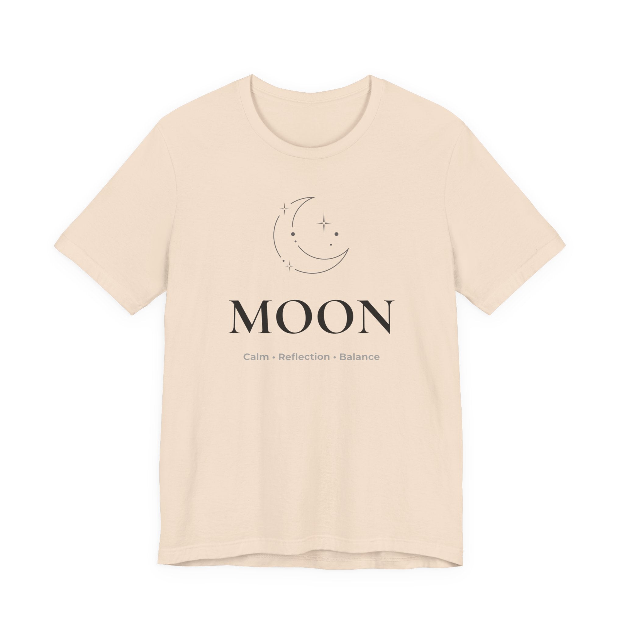Moon T-Shirt | Minimalist Line Art | Celestial Unisex Shirt