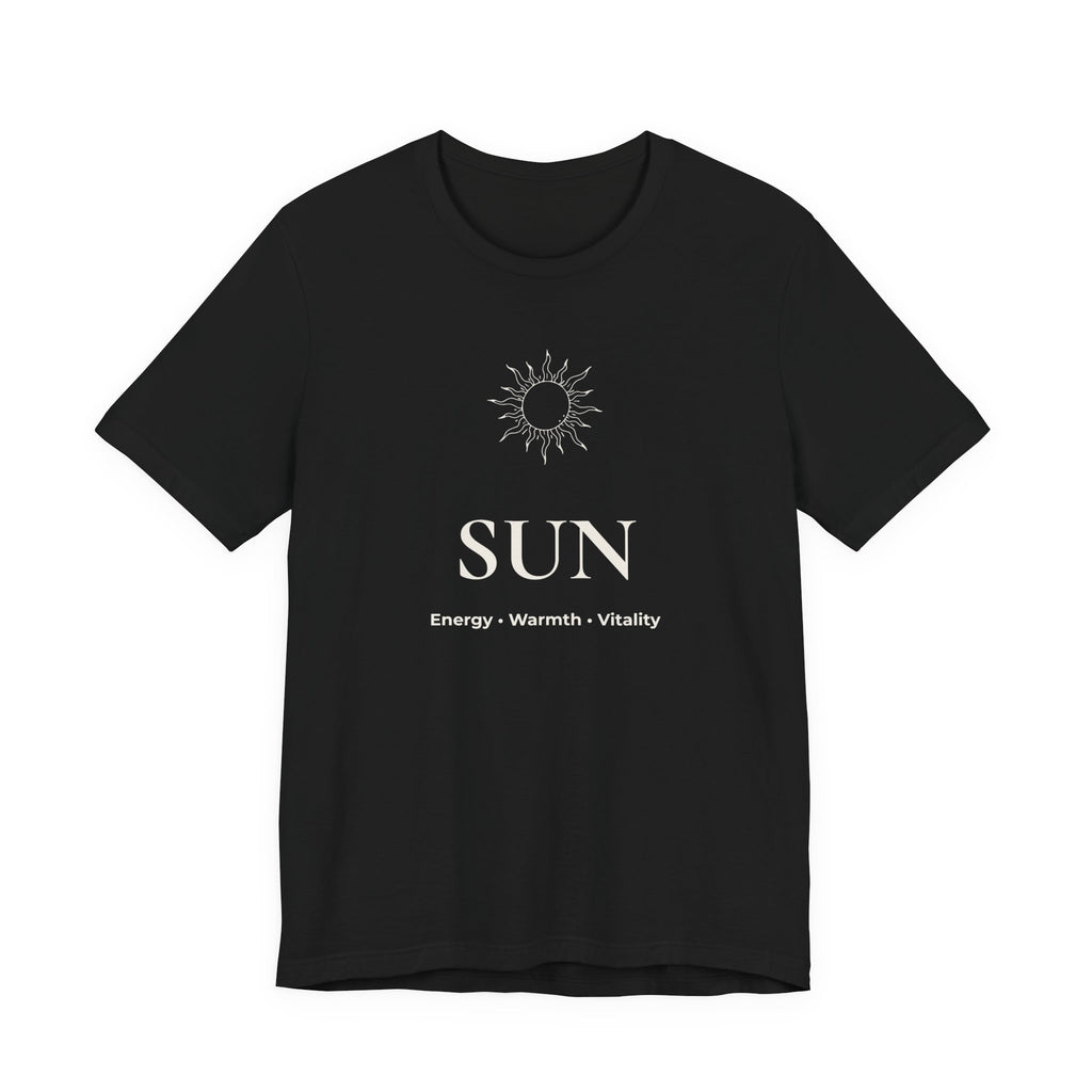 Sun T-Shirt | Minimalist Line Art | Positive Energy Shirt
