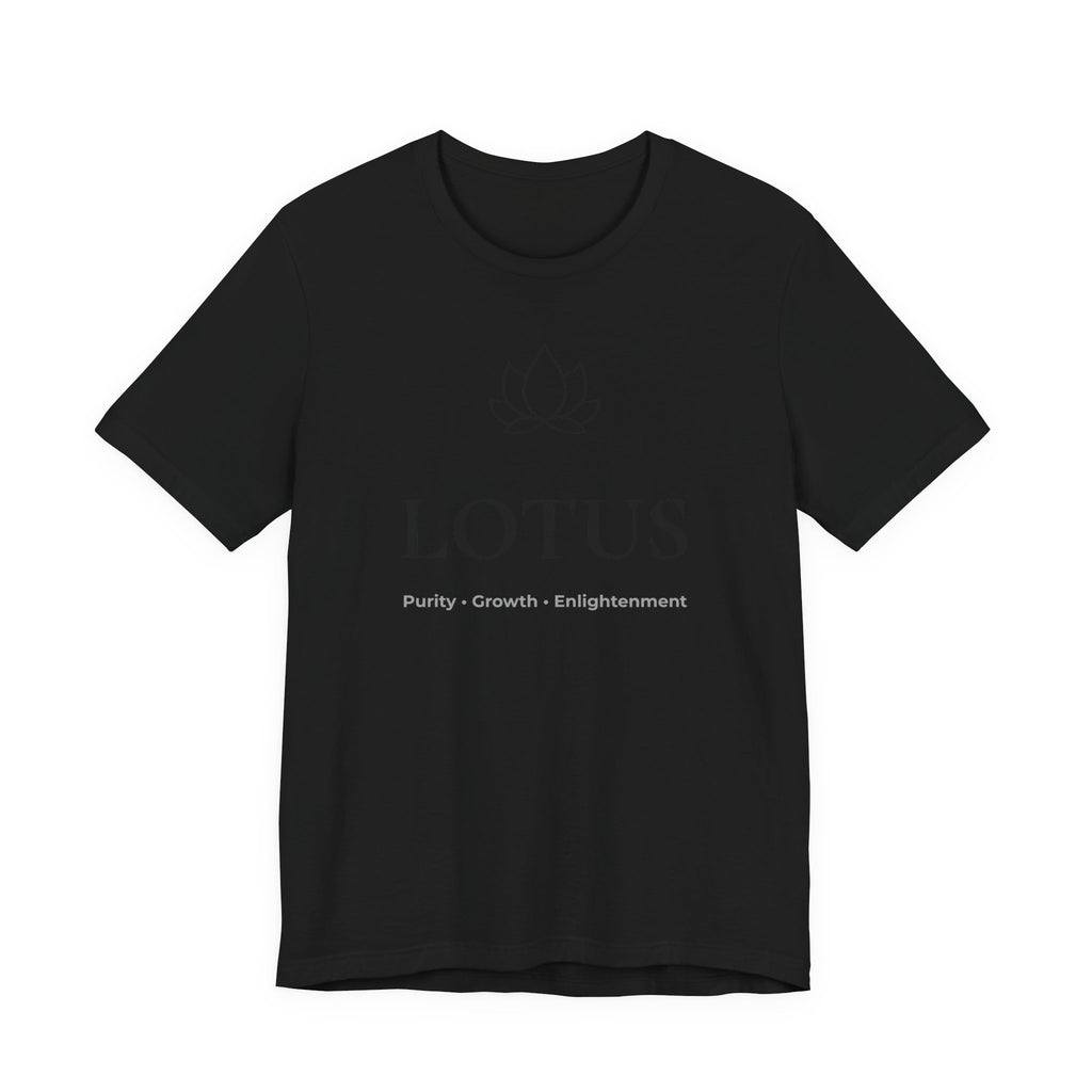 Lotus T-Shirt | Minimalist Line Art | Yoga & Meditation Shirt