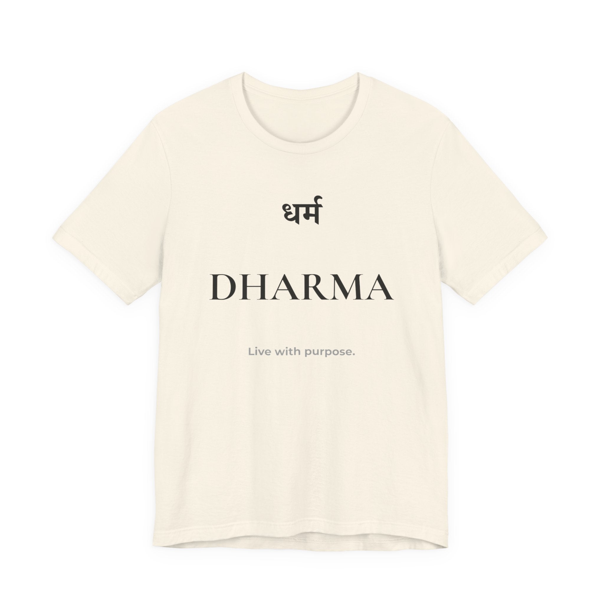 Dharma T-Shirt – Minimalistisches Sanskrit Design