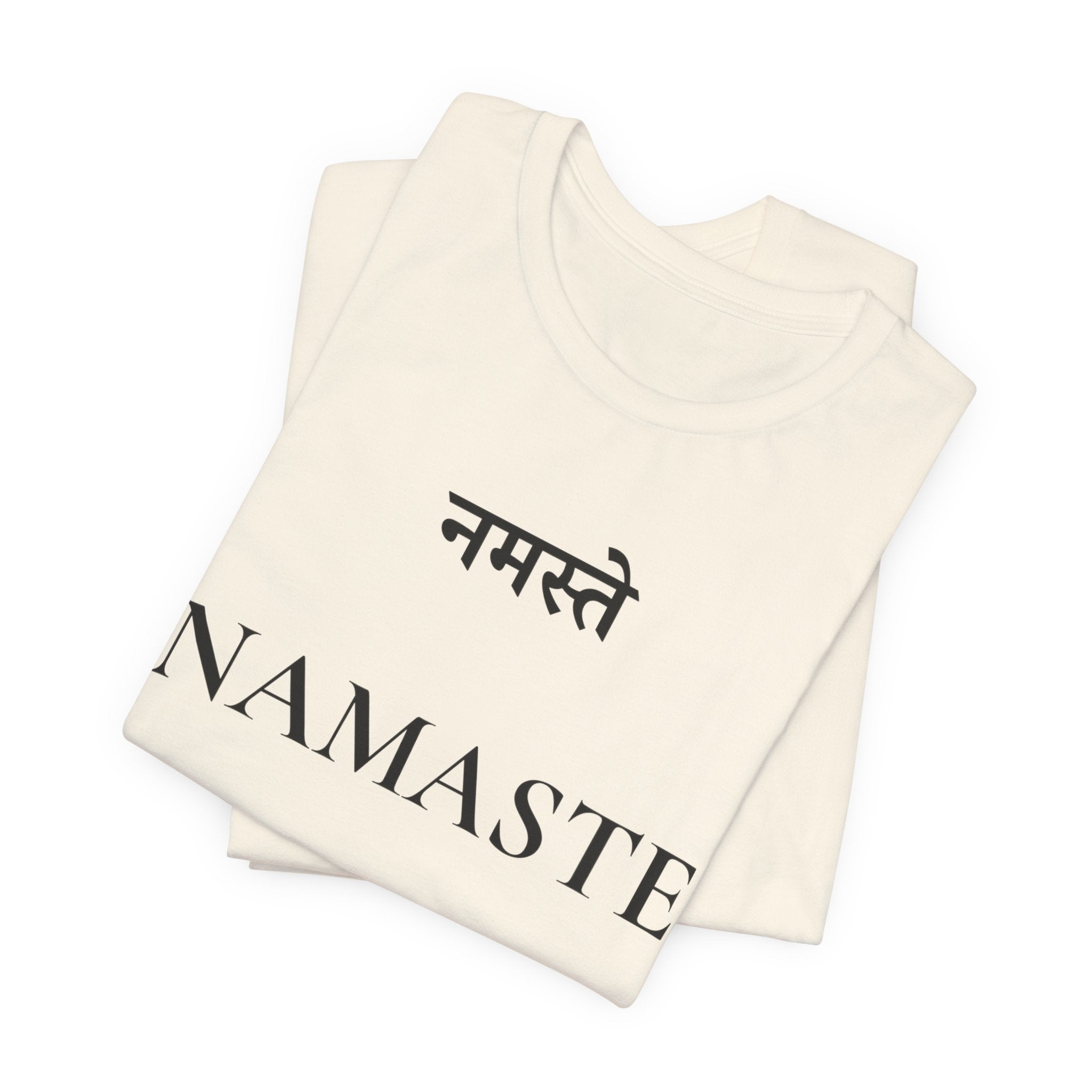Namaste T-Shirt – Minimalistisches Sanskrit Design