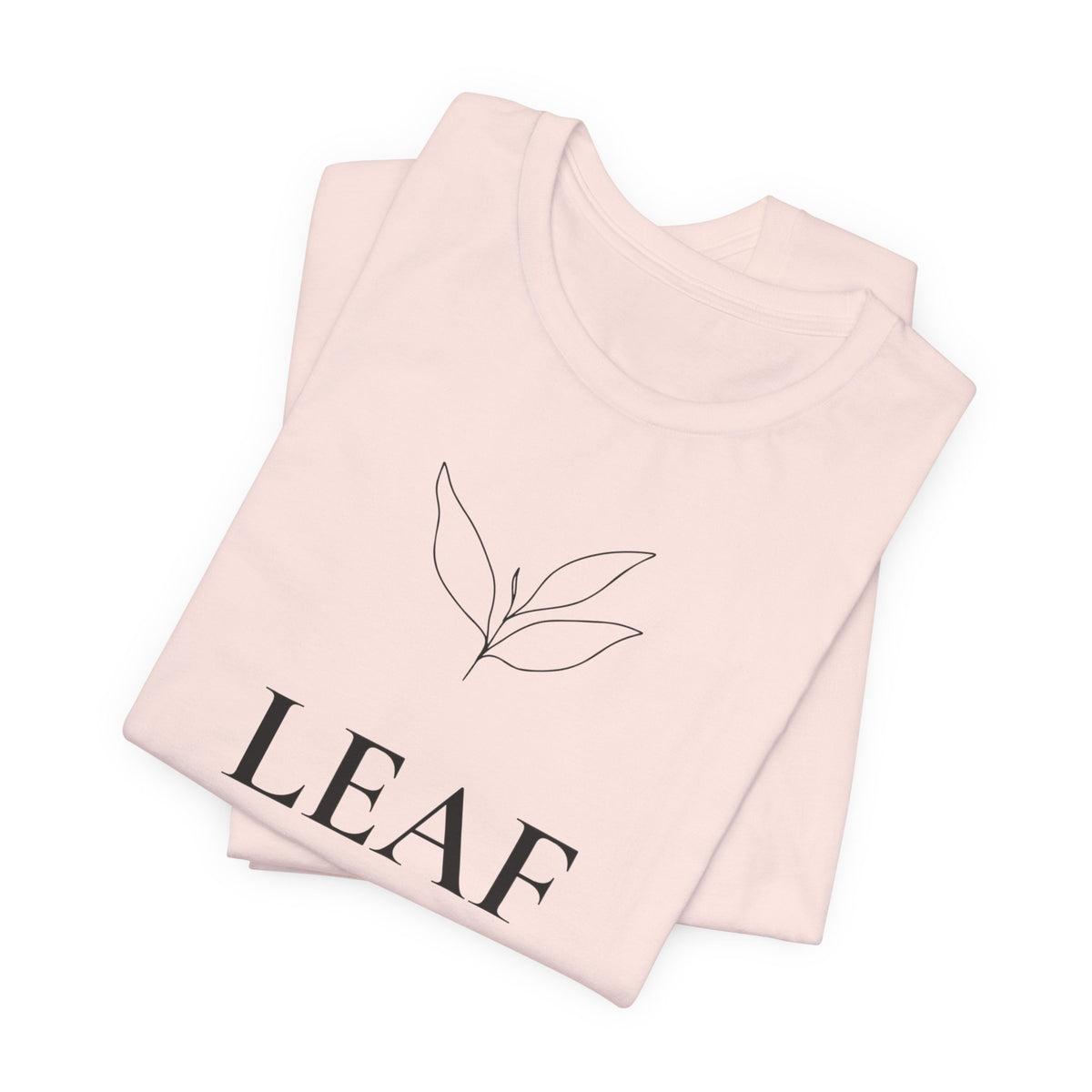 Leaf T-Shirt | Minimalist Line Art | Nature Inspired Shirt