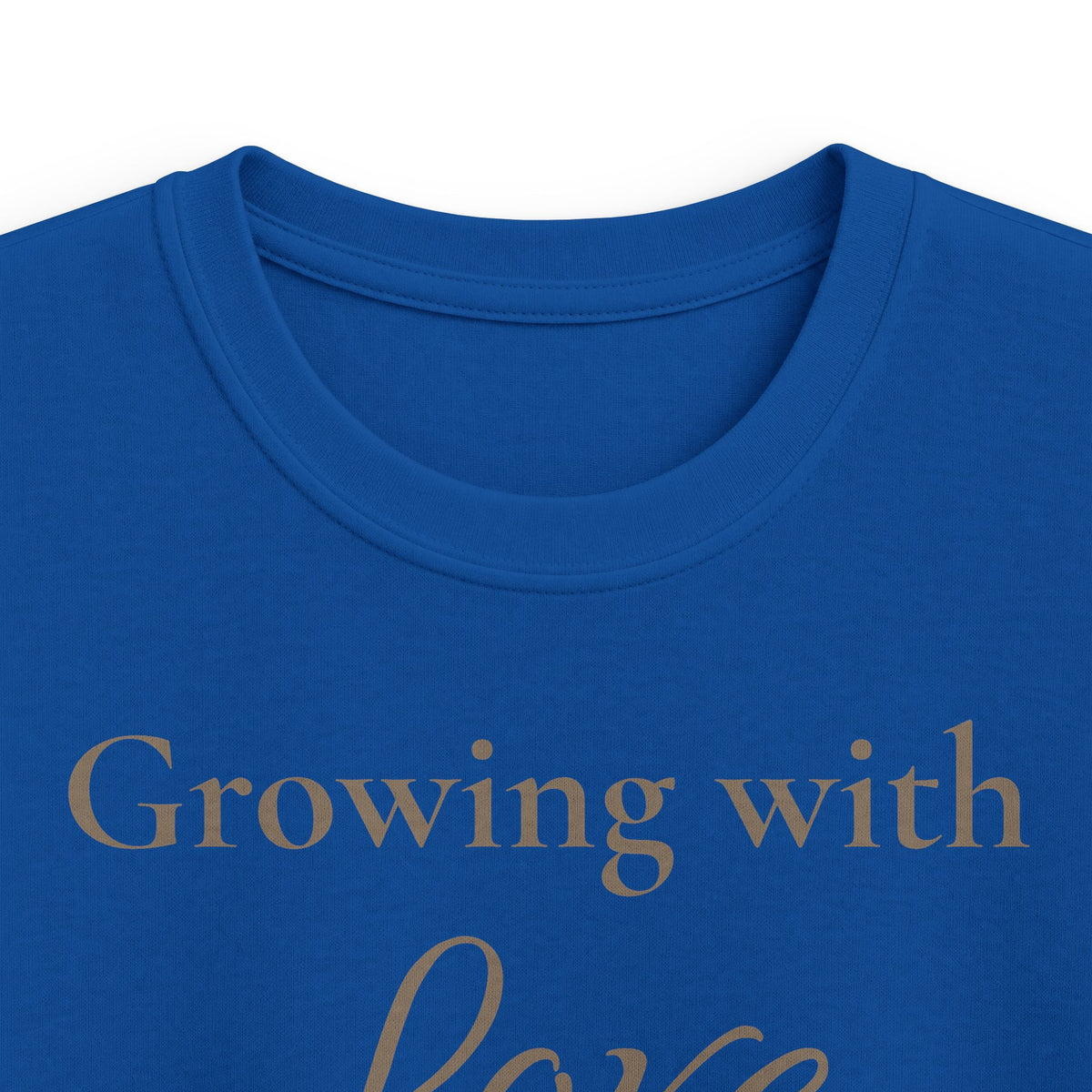 Growing with Love Kids T-Shirt | Minimalistisches Kinder-Shirt