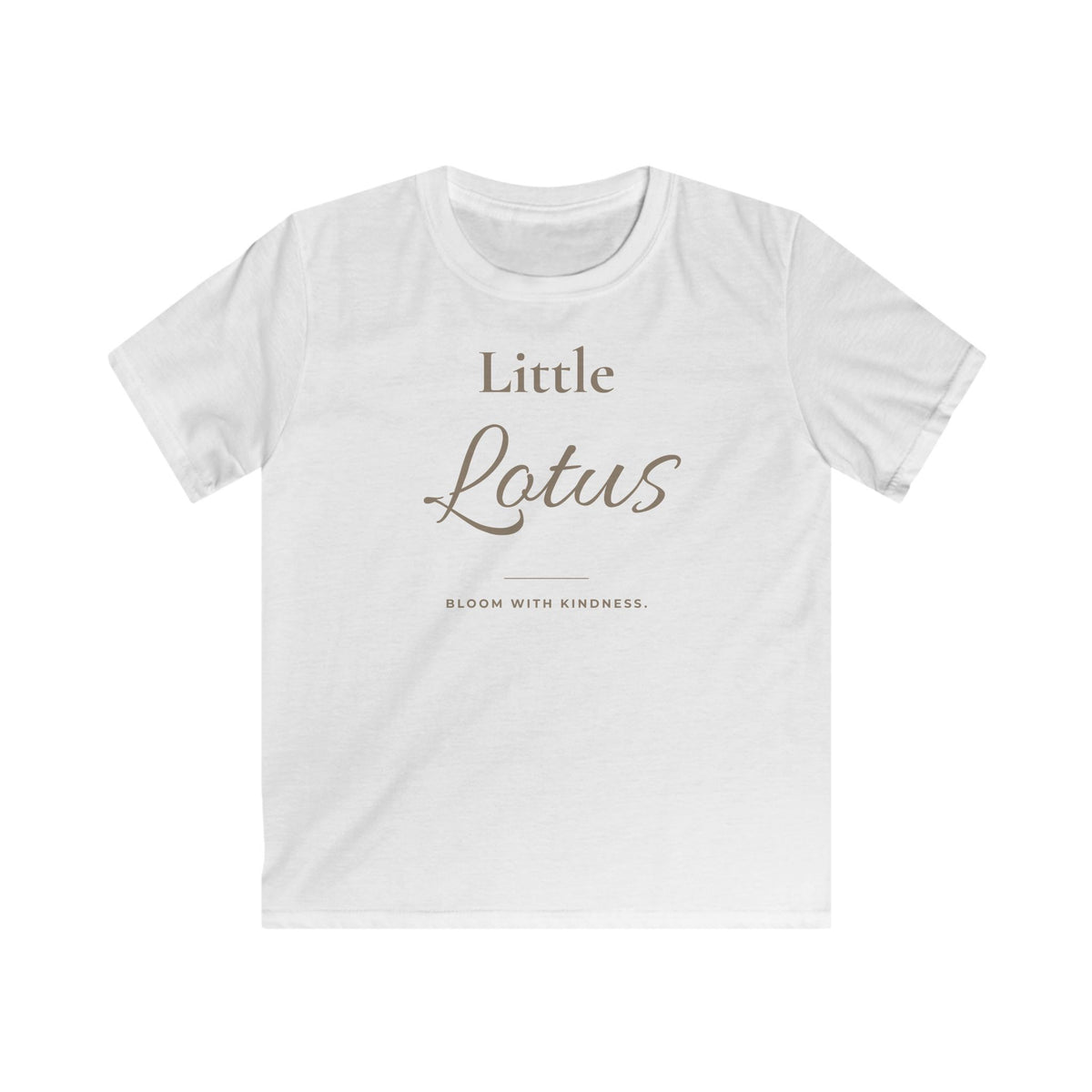 Little Lotus Kids T-Shirt | Minimalistisches Kinder-Shirt