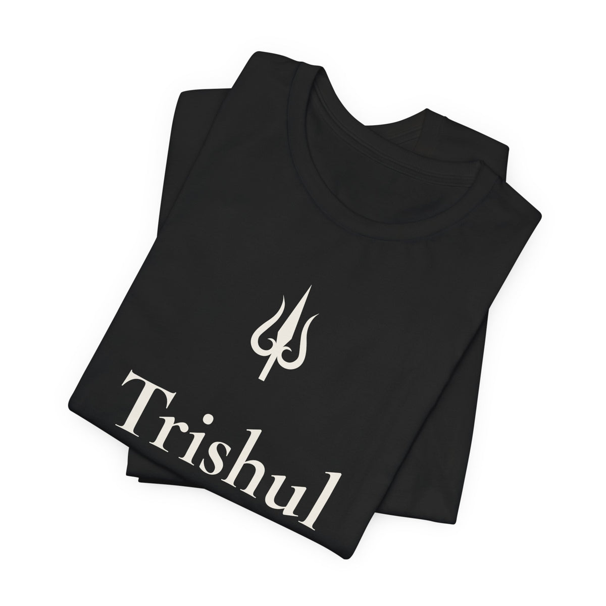 Trishul T-Shirt | Minimalist Line Art | Spiritual Unisex Shirt