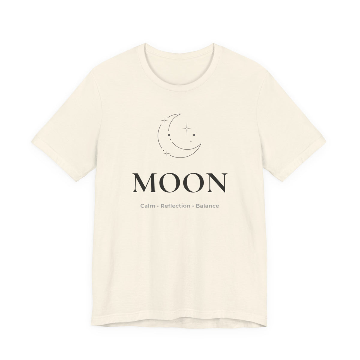 Moon T-Shirt | Minimalist Line Art | Celestial Unisex Shirt
