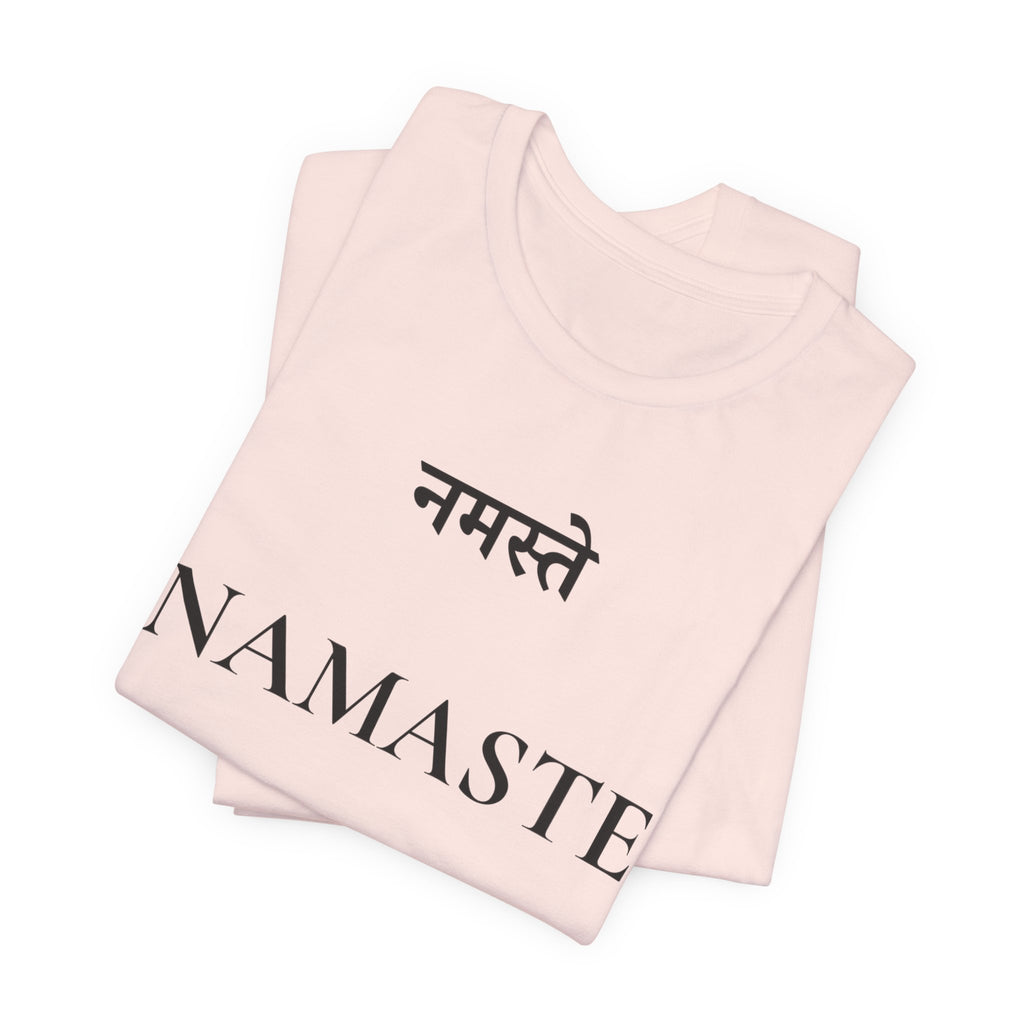 Namaste T-Shirt – Minimalistisches Sanskrit Design