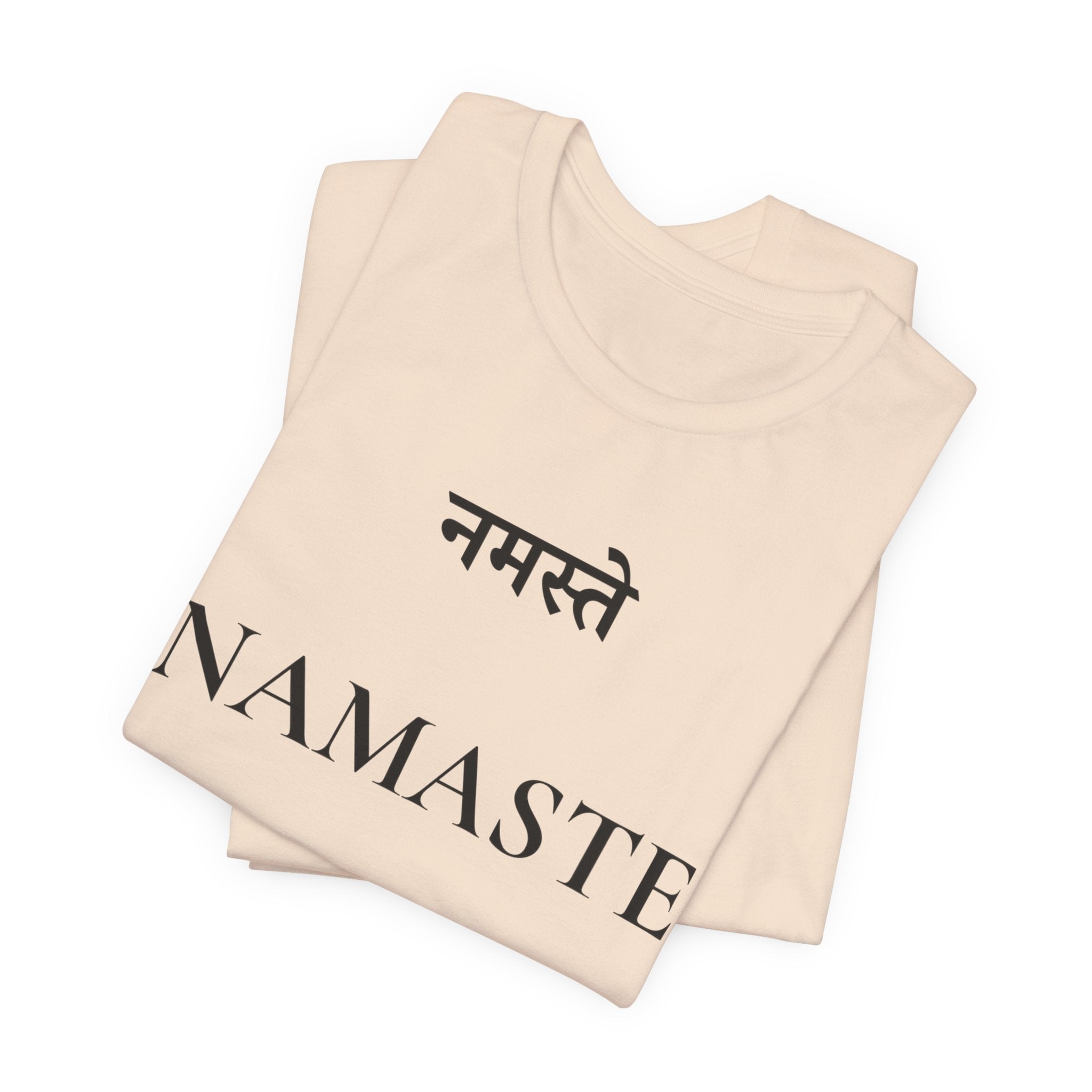 Namaste T-Shirt – Minimalistisches Sanskrit Design