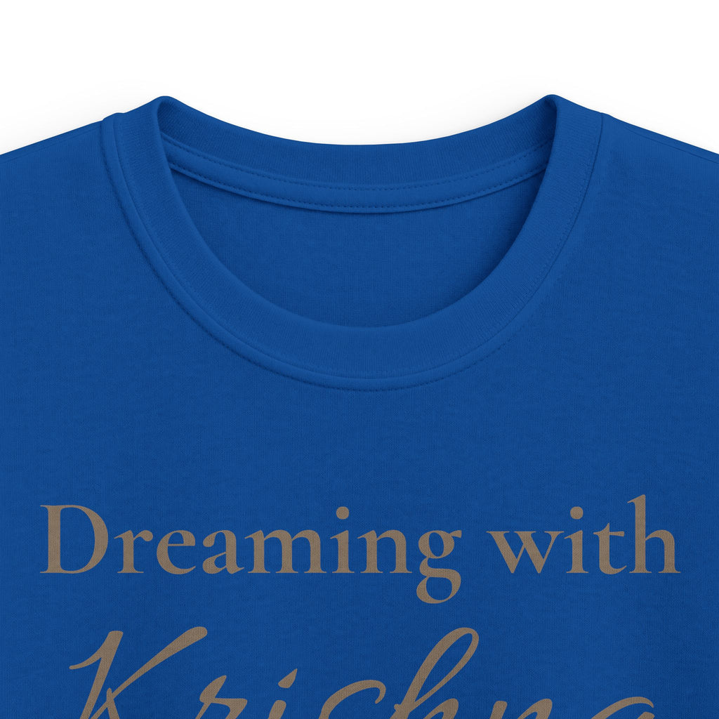 Dreaming with Krishna Kids T-Shirt | Minimalistisches Kinder-Shirt