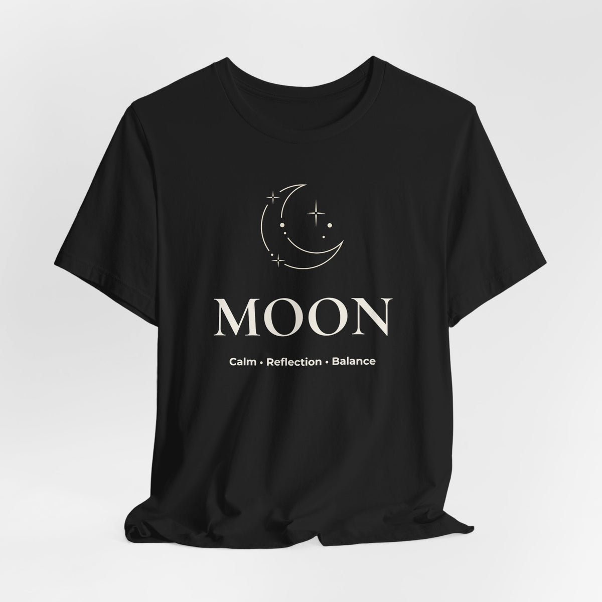 Moon T-Shirt | Minimalist Line Art | Celestial Unisex Shirt
