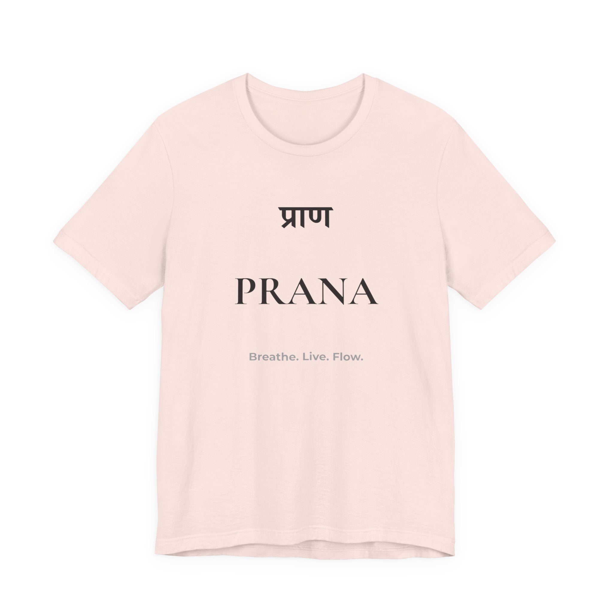 Prana T-Shirt – Minimalistisches Sanskrit Design