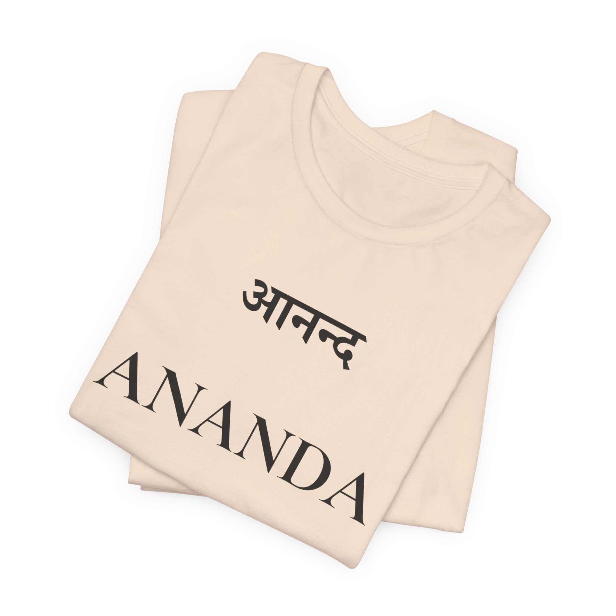 Ananda T-Shirt – Minimalistisches Sanskrit Design