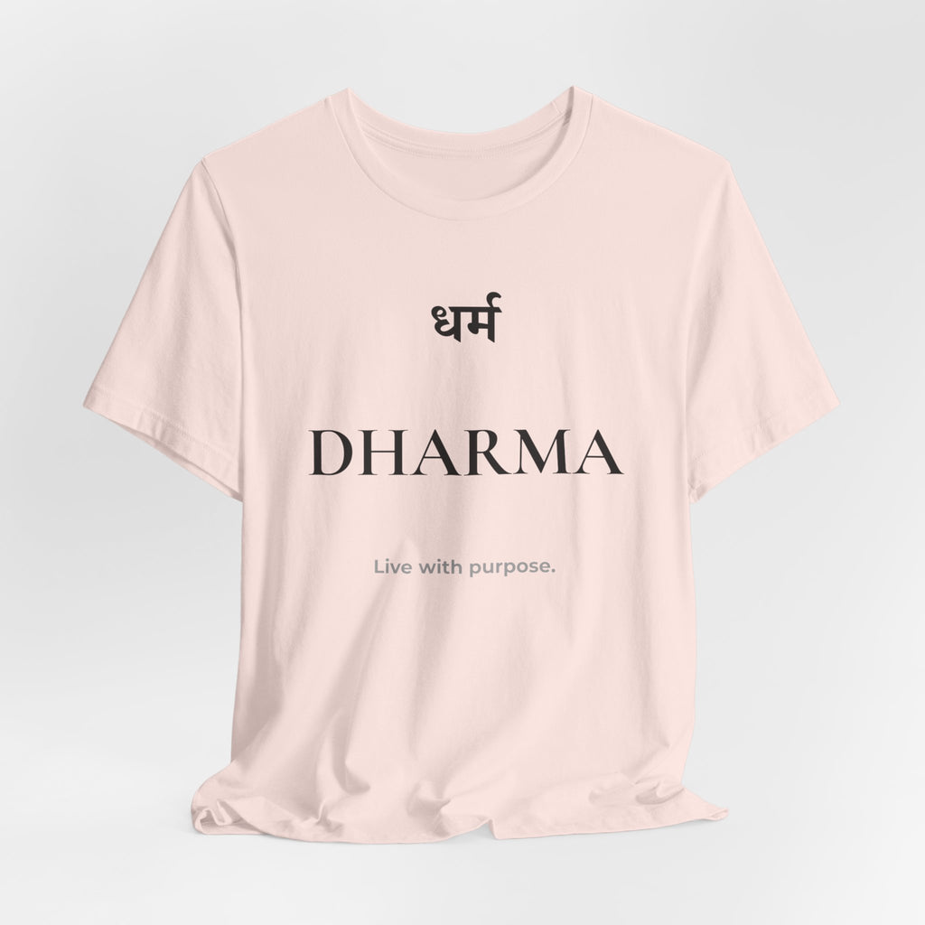 Dharma T-Shirt – Minimalistisches Sanskrit Design