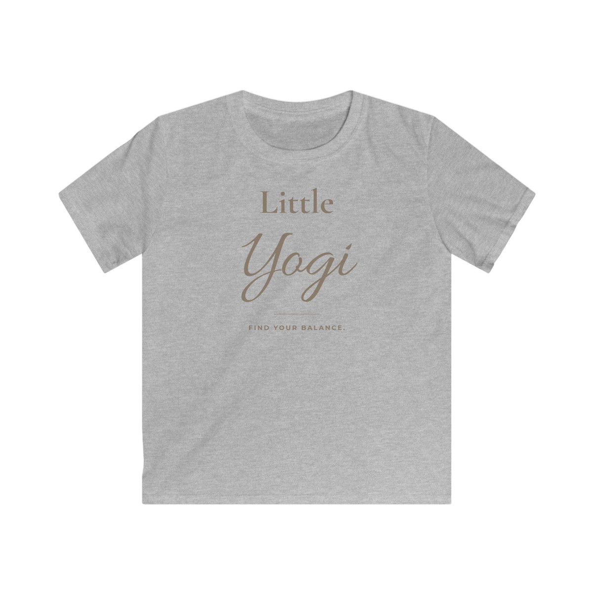 Little Yogi Kids T-Shirt | Minimalistisches Kinder-Shirt