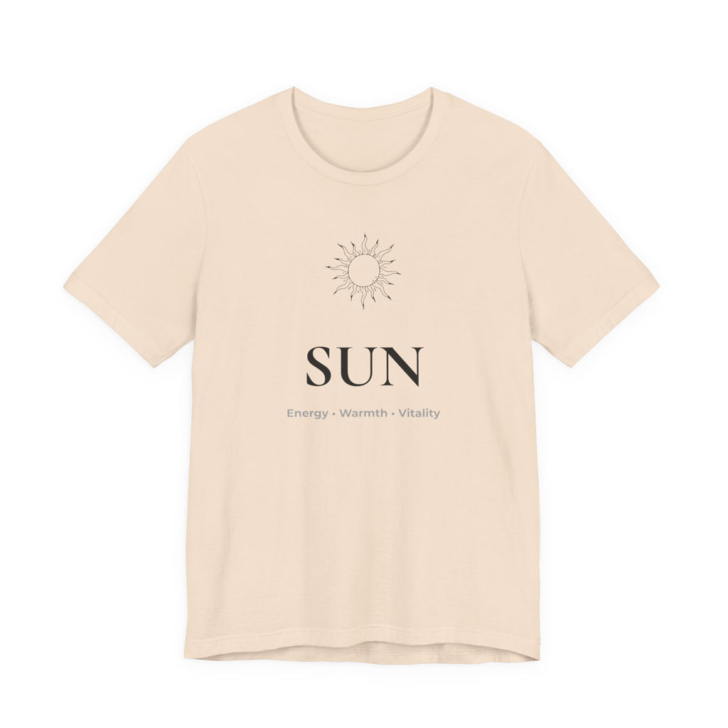 Sun T-Shirt | Minimalist Line Art | Positive Energy Shirt