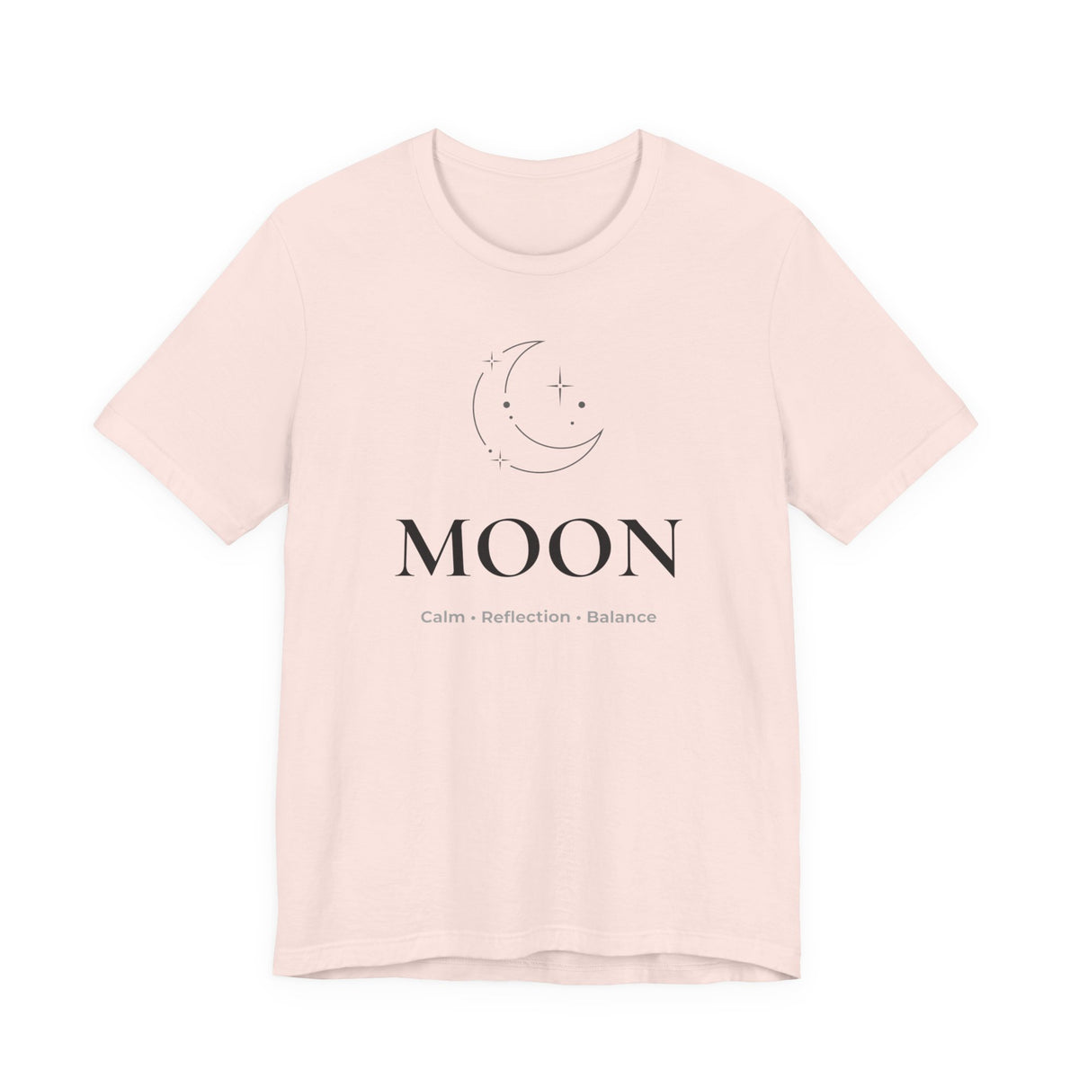 Moon T-Shirt | Minimalist Line Art | Celestial Unisex Shirt