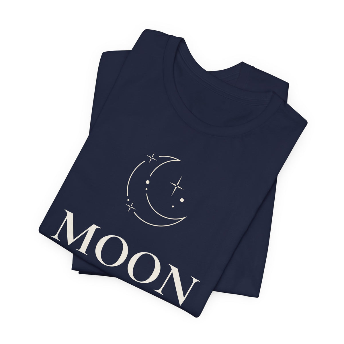 Moon T-Shirt | Minimalist Line Art | Celestial Unisex Shirt