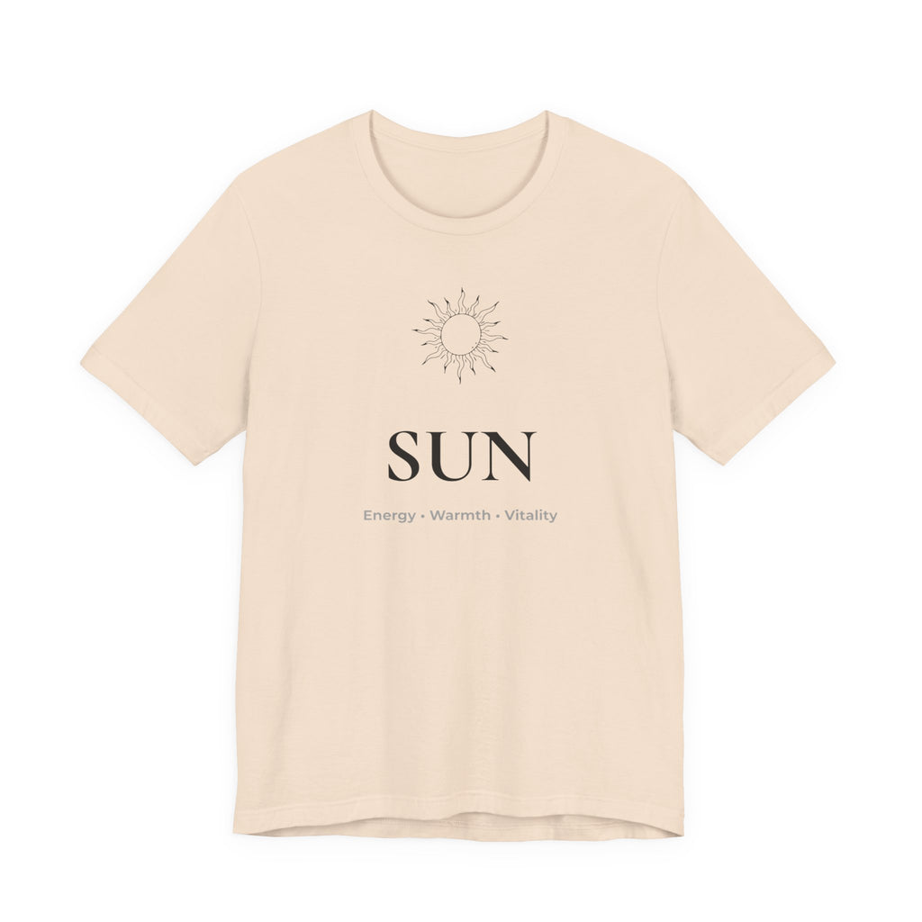 Sun T-Shirt | Minimalist Line Art | Positive Energy Shirt