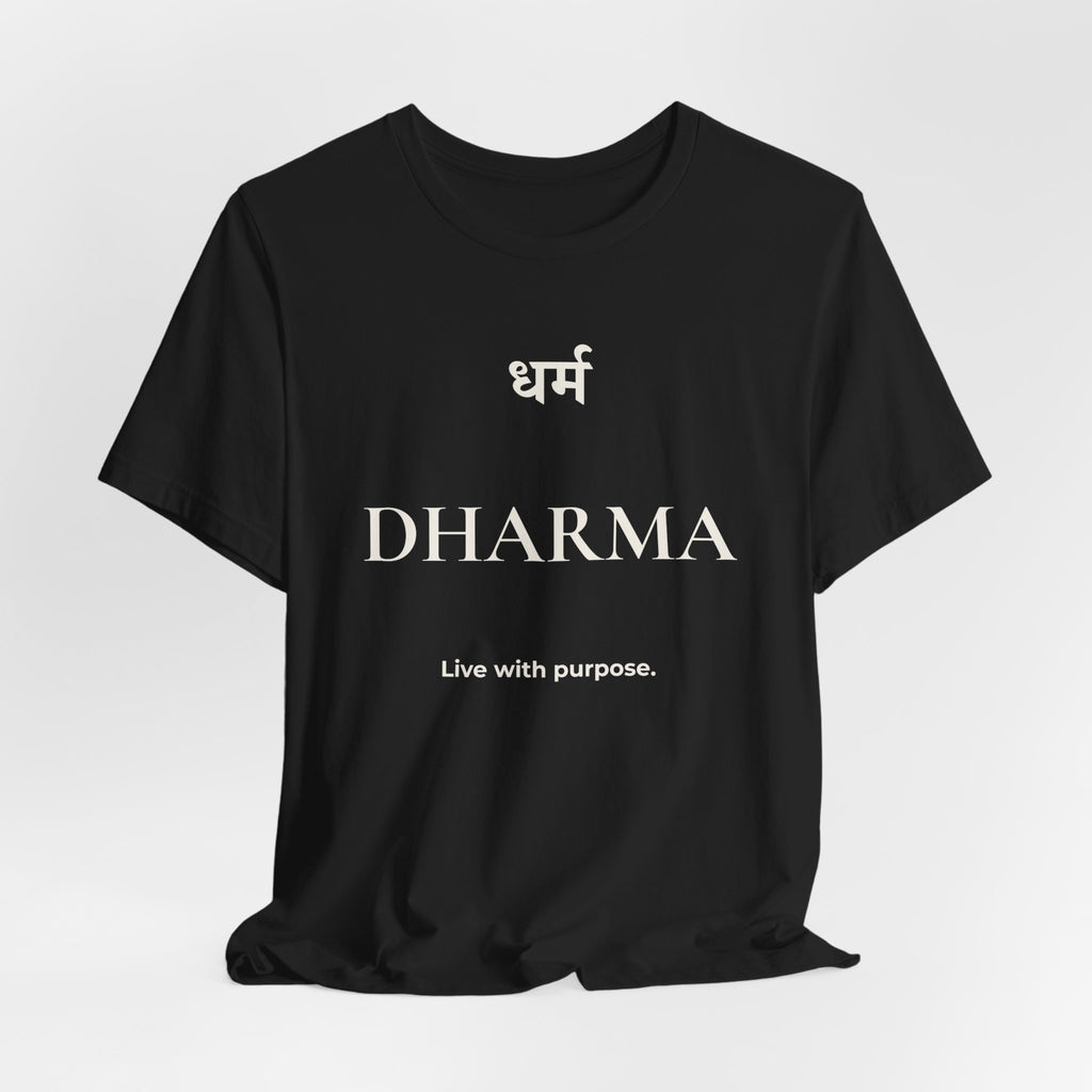 Dharma T-Shirt – Minimalistisches Sanskrit Design